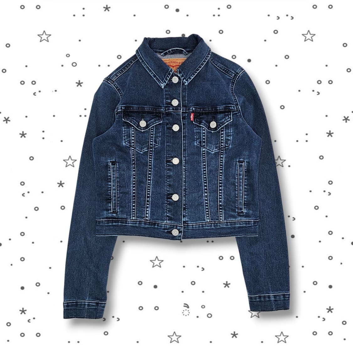 Levi's 리바이스 크롭 데님 자켓 상품이미지1