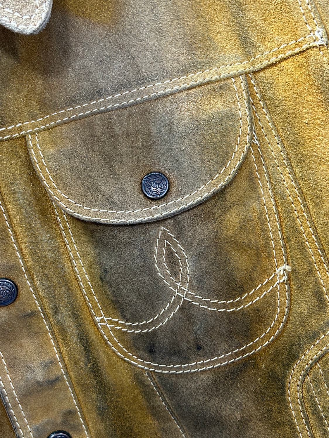 빈티지 카우 스웨이드 자켓 상품이미지3