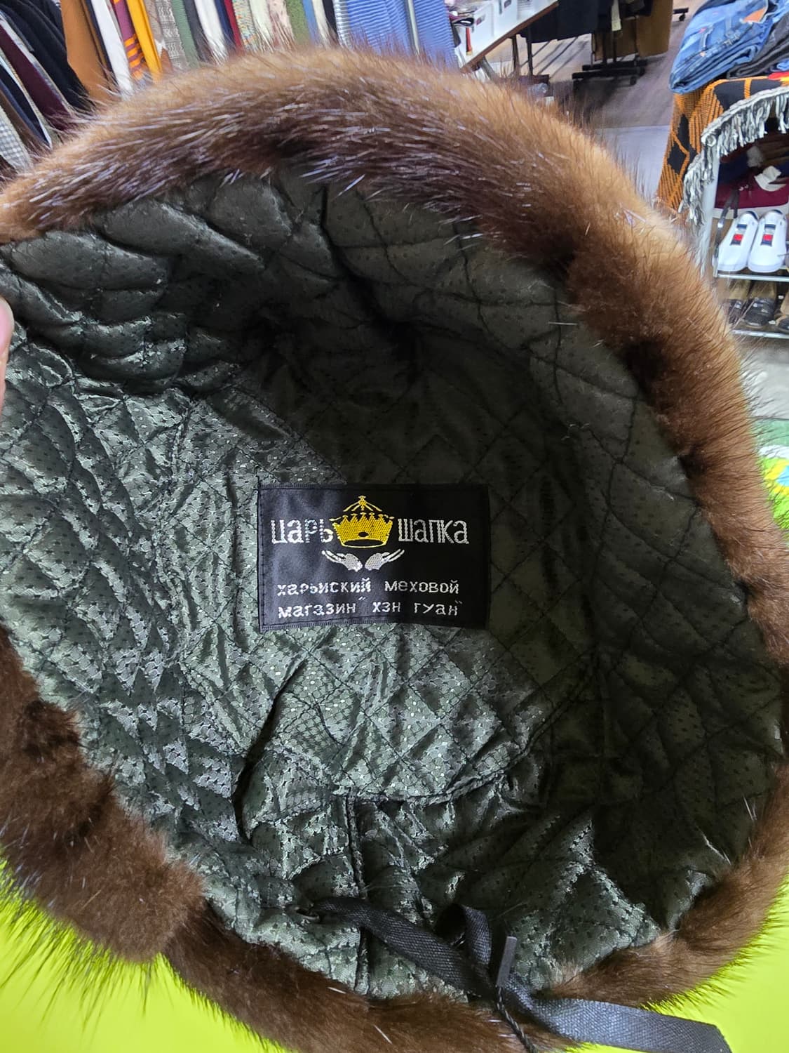 밍크모자 방한모 (1372) 상품이미지3