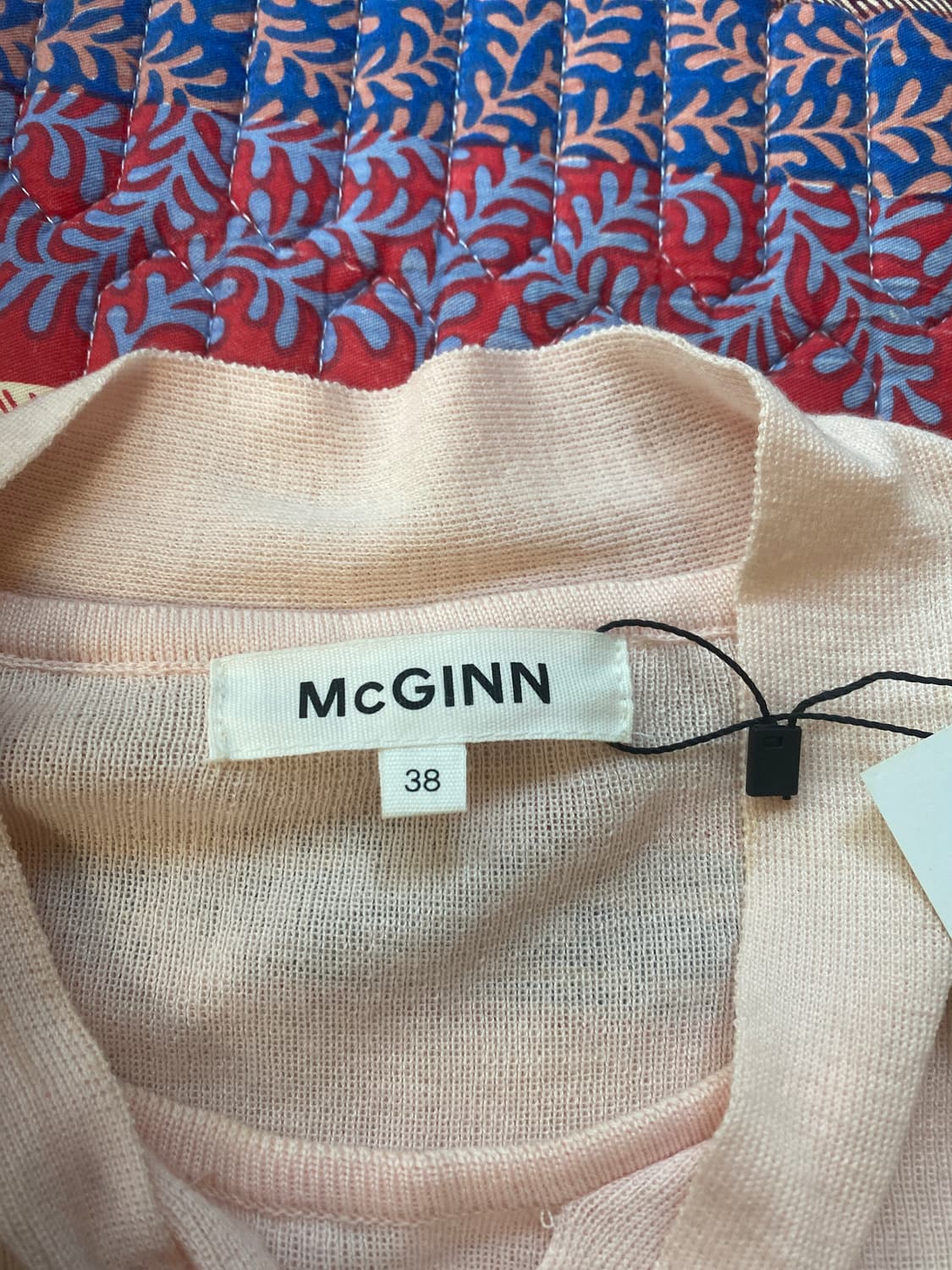 매긴 니트 블라우스  상품이미지2