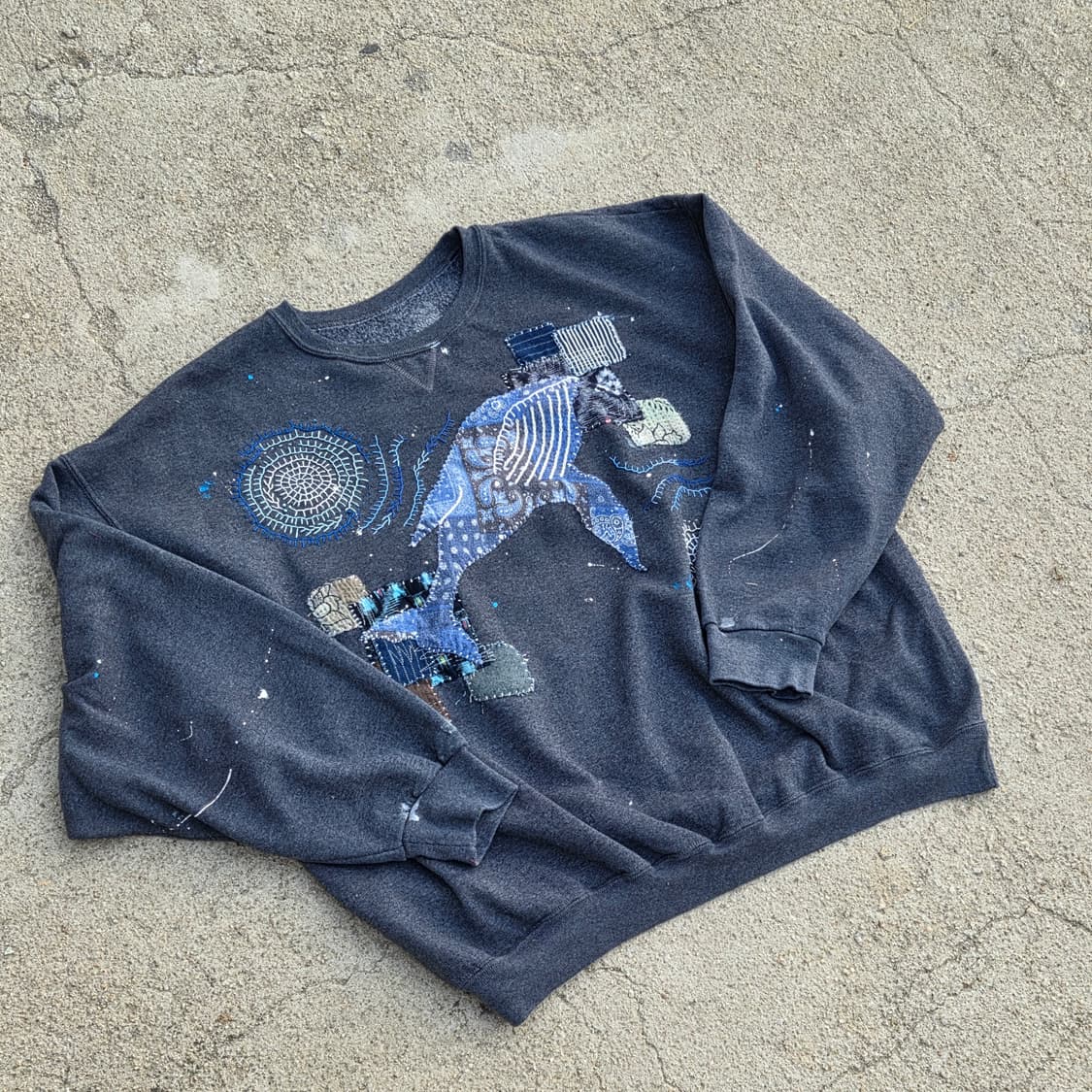 S.O/아플리케 커스텀 맨투맨 상품이미지1