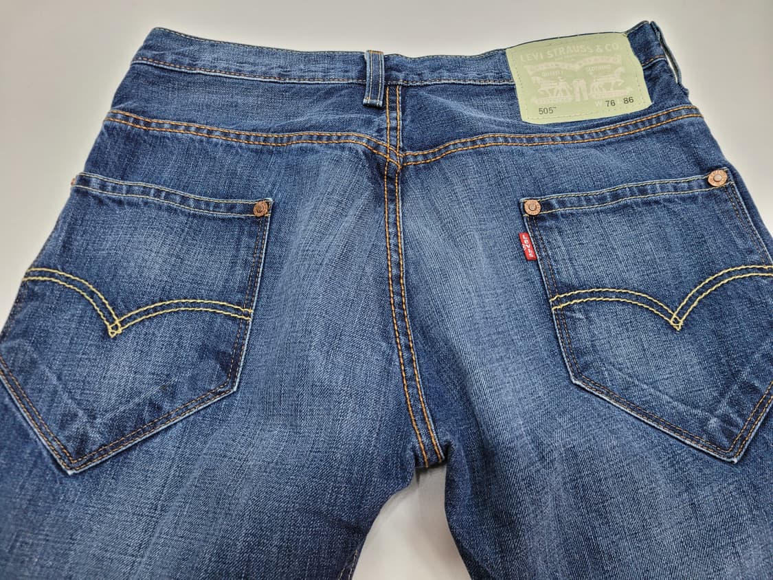 LEVI'S 리바이스 505 레귤러 스트레이트핏 데님 청바지 / 남 30 상품이미지4