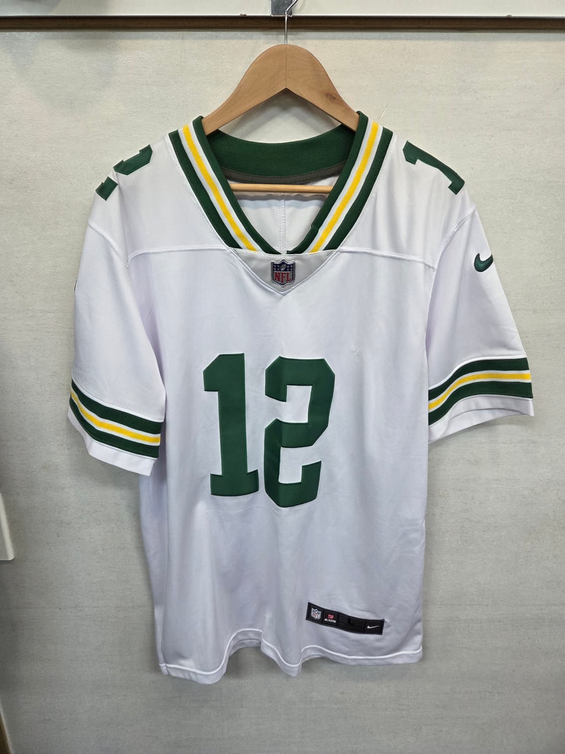 나이키 nfl 그린베이 패커스 럭비져지 반팔 L 상품이미지1