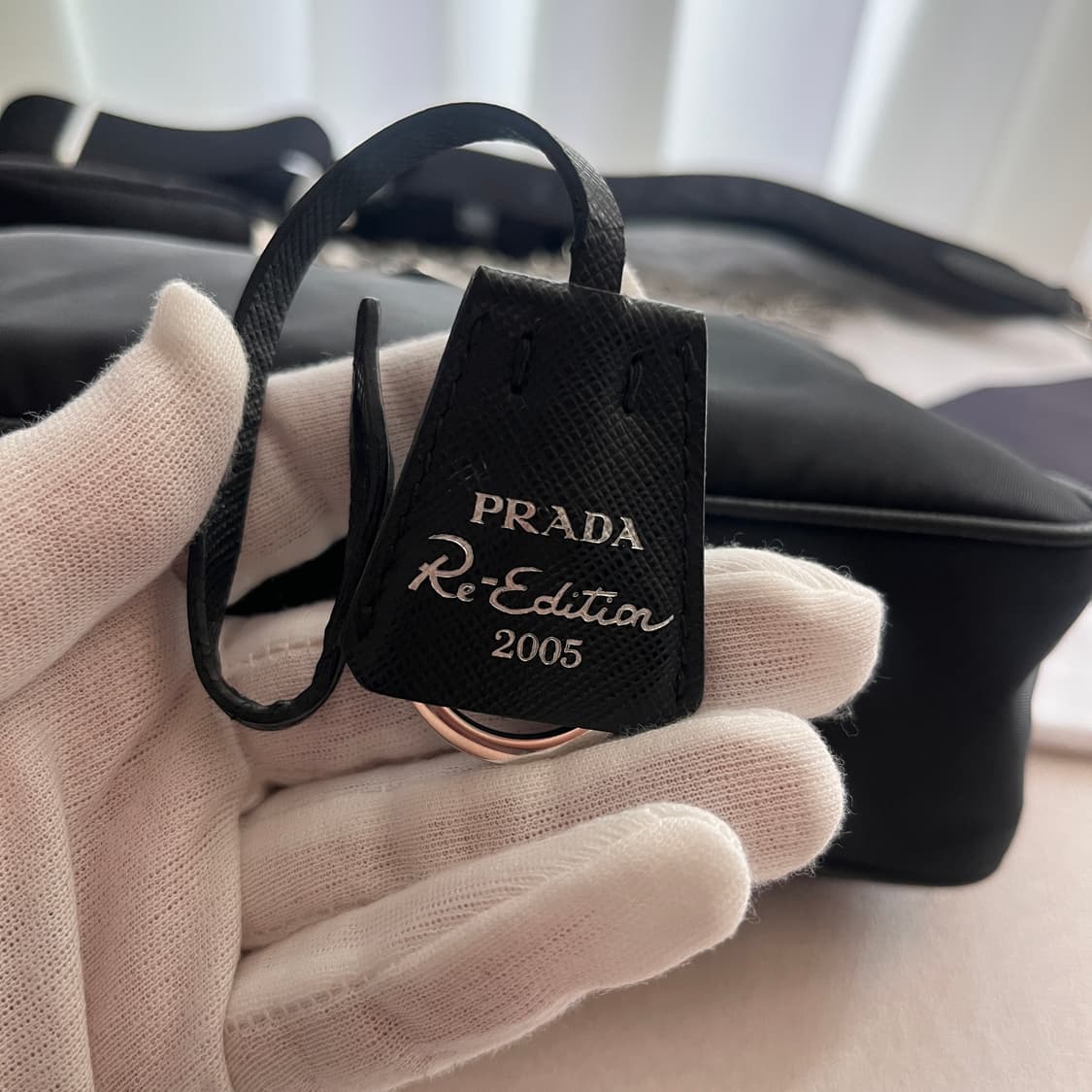 [A+/정품] 프라다 리에디션 2005 리나일론 테수토 호보백 상품이미지6