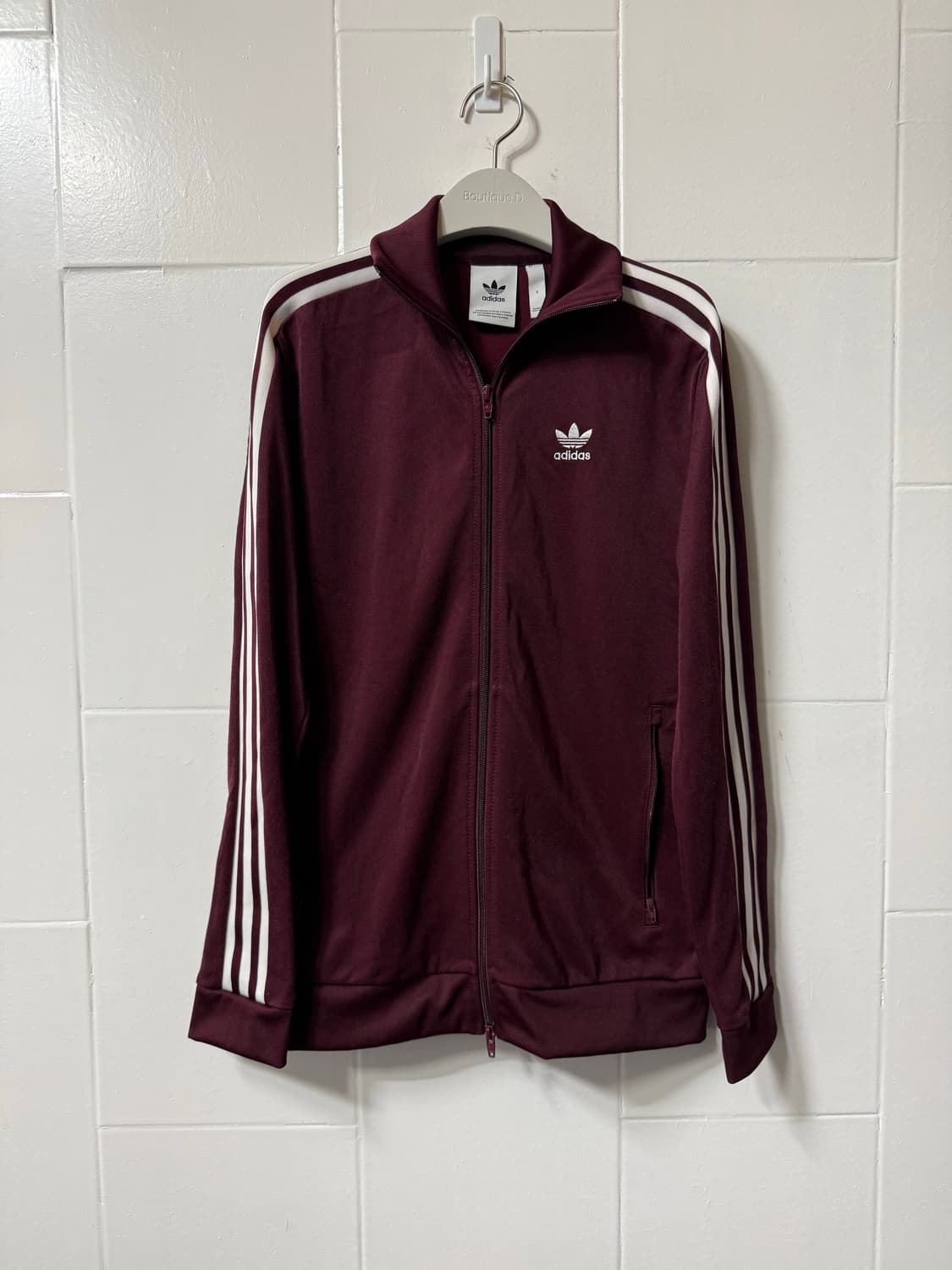 아디다스 베켄바우어 버건디 트랙탑 져지 상품이미지1