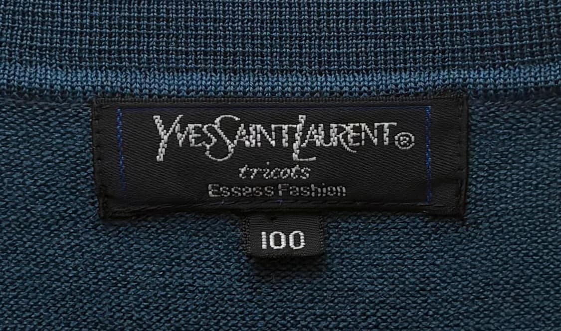 입생로랑 빈티지 V넥 니트 조끼 상품이미지4