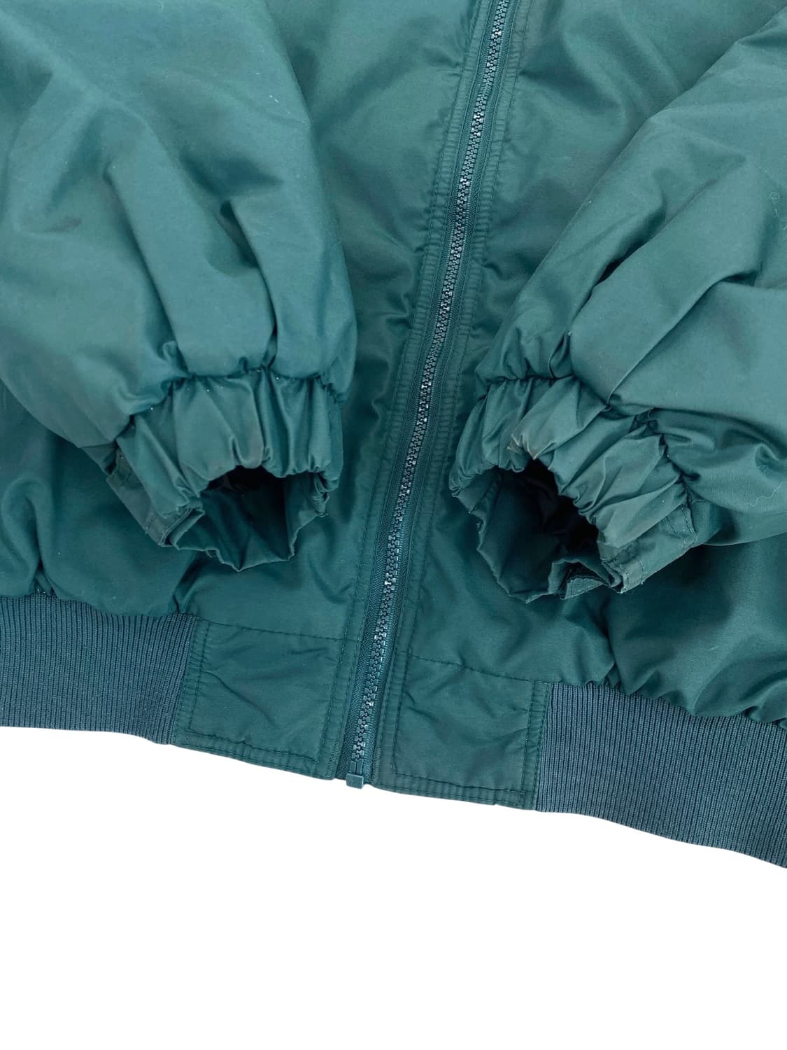 90's 컬럼비아 플리스 안감 나일론 후드 자켓 상품이미지6