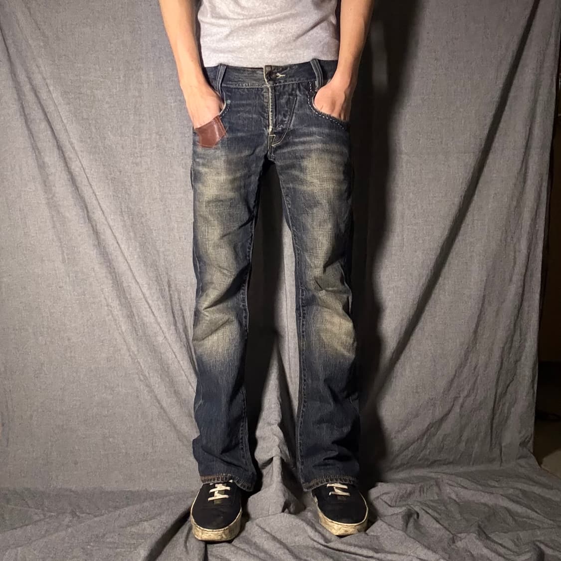 리바이스 카퍼 웨스턴 세미 부츠컷 상품이미지1