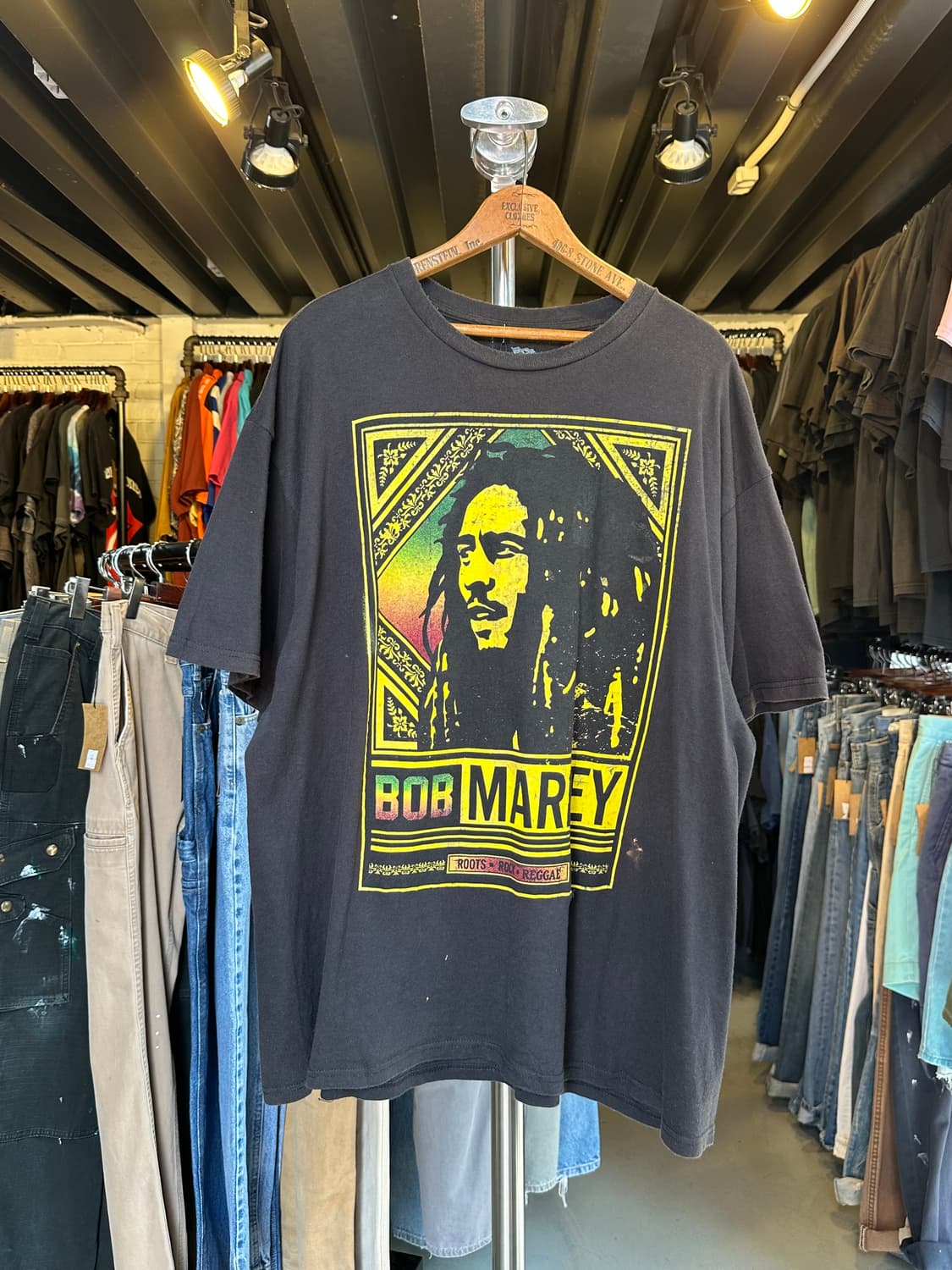 밥말리 Bob Marley 프린팅 티셔츠 상품이미지1