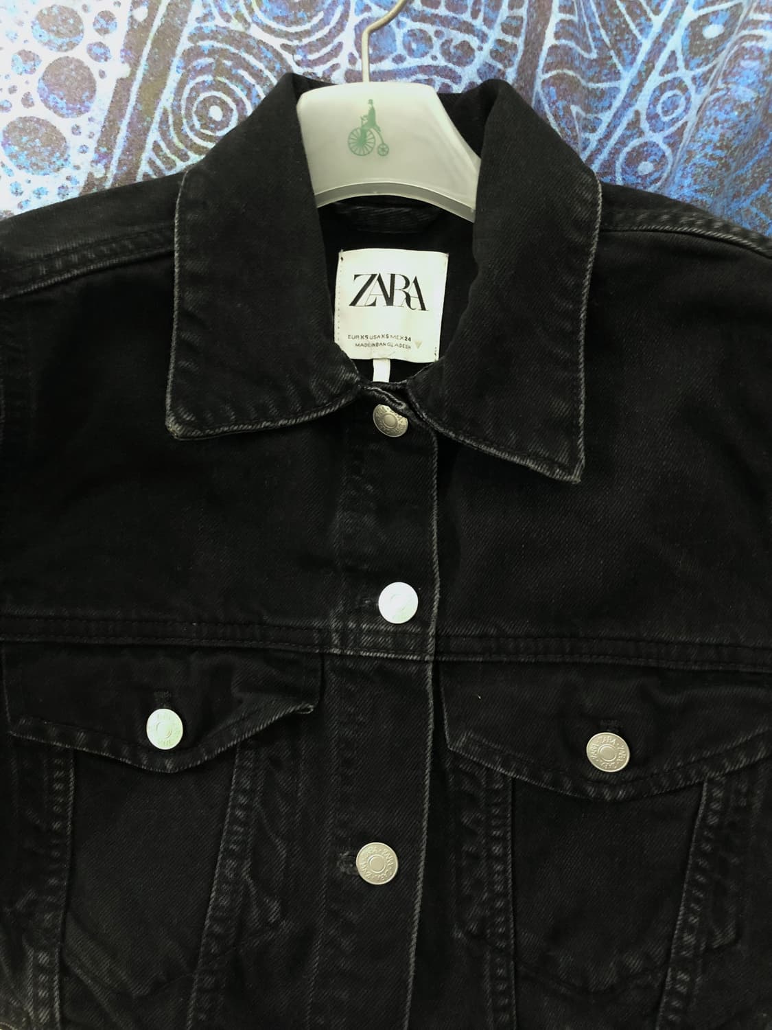 자라 블랙 컷아웃 데님 점프수트 상품이미지5