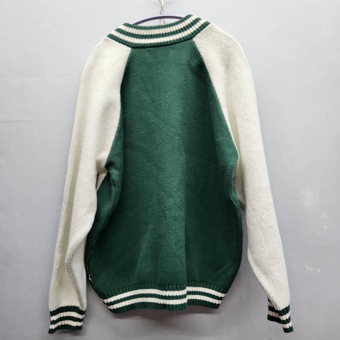 마하그리드 빅로고 반집업 니트 S(XL) 남여공용 상품이미지4