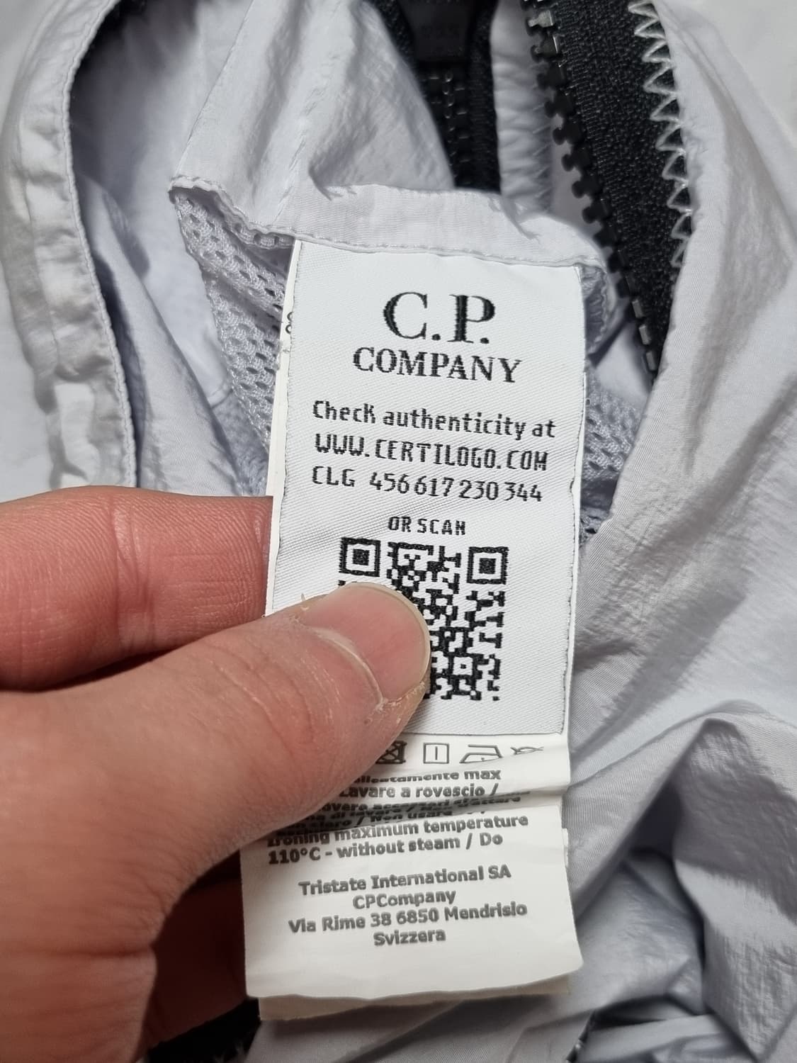 cp컴퍼니 크롬 바람막이 셔츠 상품이미지5