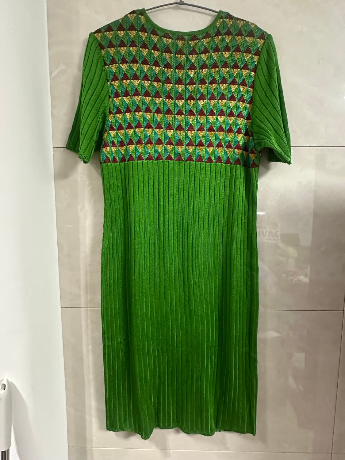 입생로랑 탄탄 니트 반짝 원피스 여성 상품이미지2