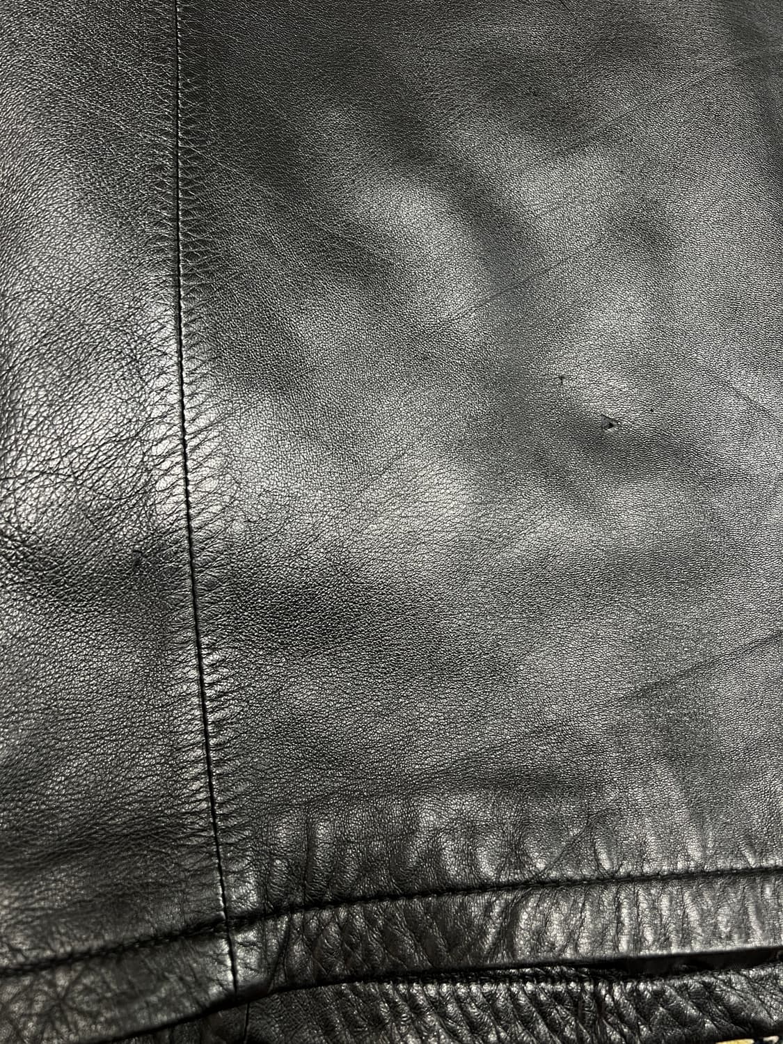 [착용샷 100] ROBO 양가죽 카코트 가죽자켓 상품이미지5