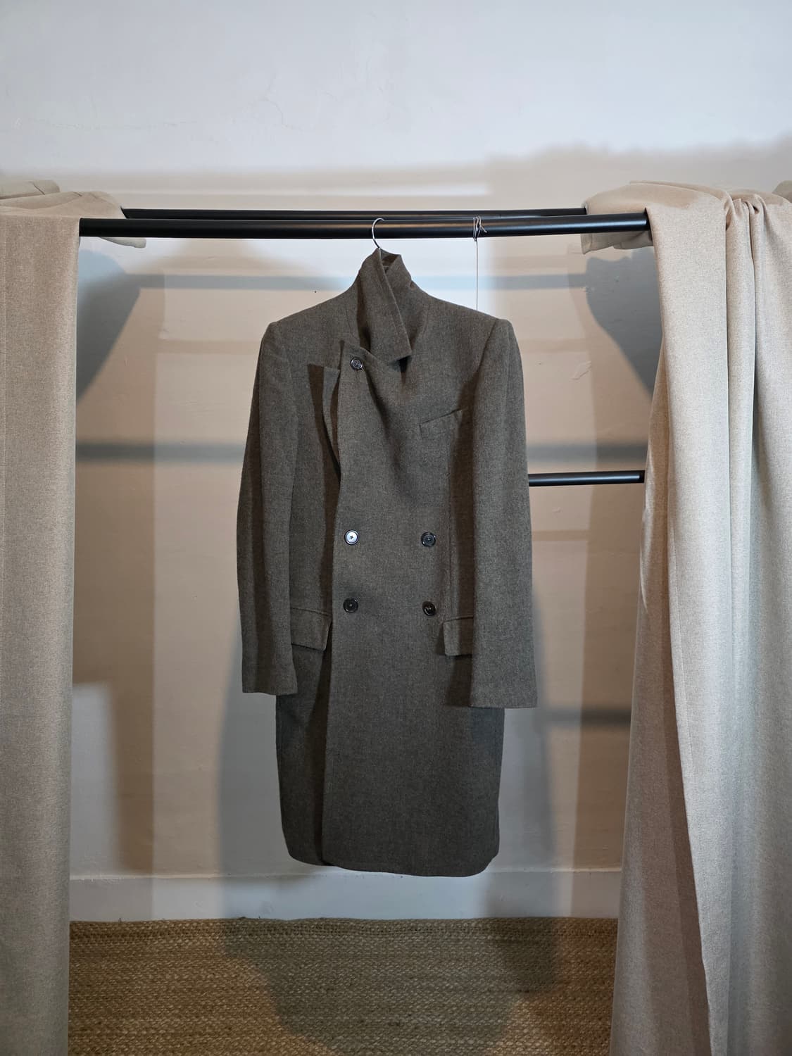 Ann demeulemeester Double-Breasted coat 상품이미지3