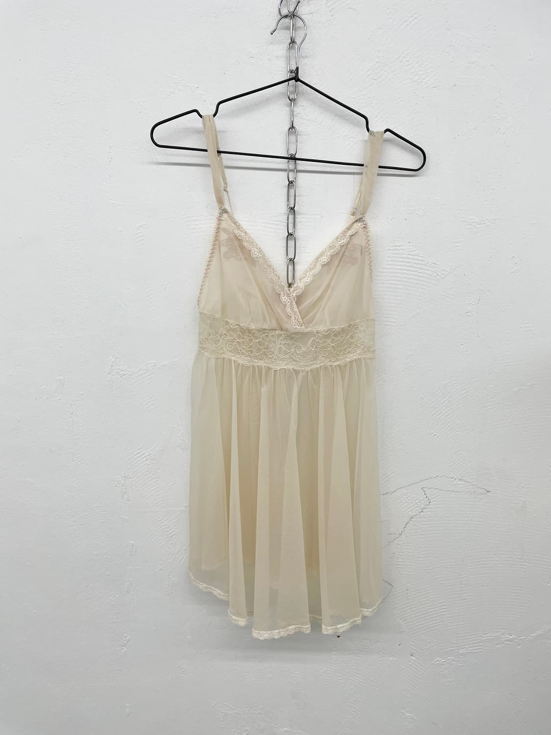 에블린 시어 레이스 슬립 상품이미지4