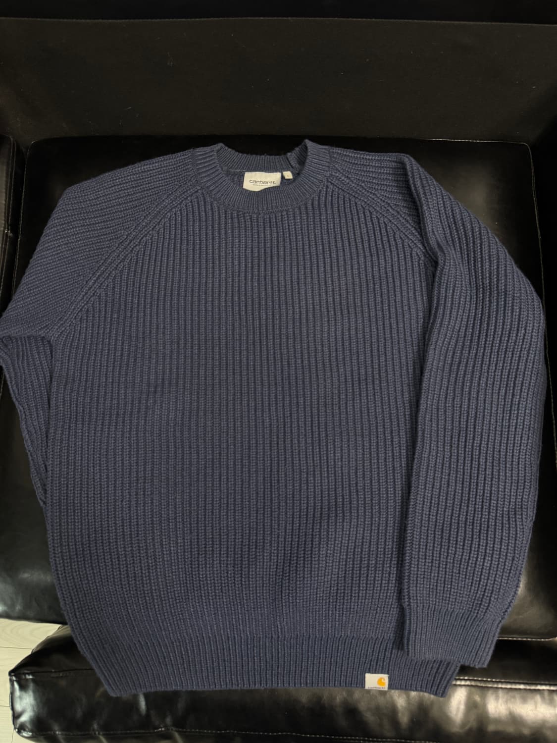 (L) 칼하트 윕 니트 forth sweater blue 상품이미지1