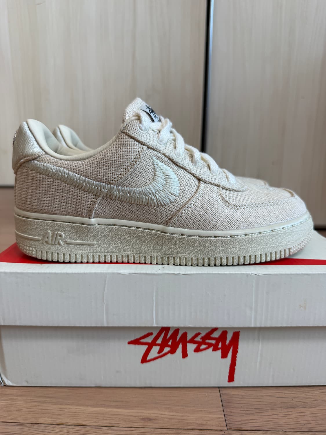 [230] 나이키 x 스투시 나투시 에어포스1 로우 파슬 상품이미지5