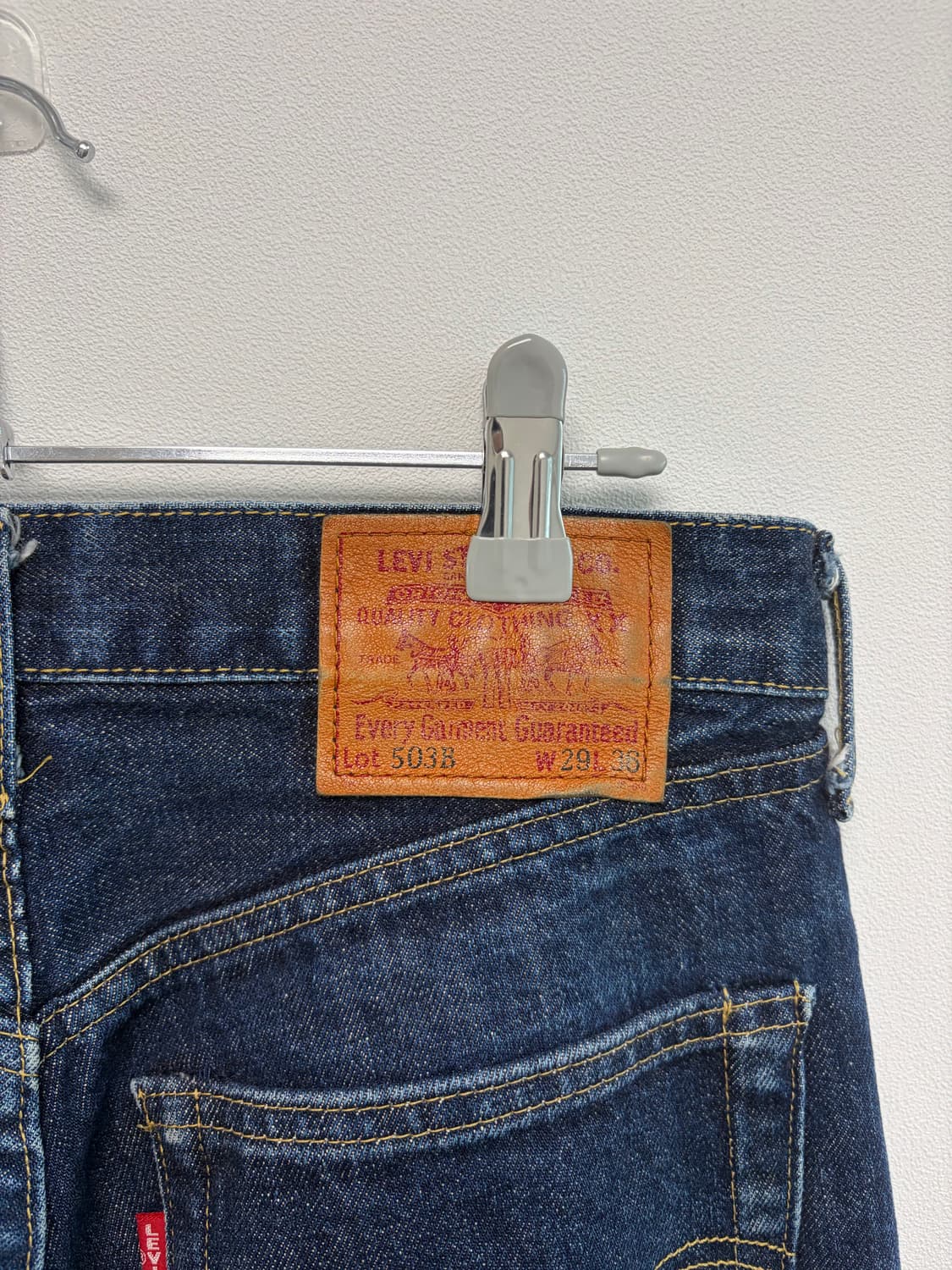 90s 리바이스 503B 셀비지 made in usa 상품이미지7