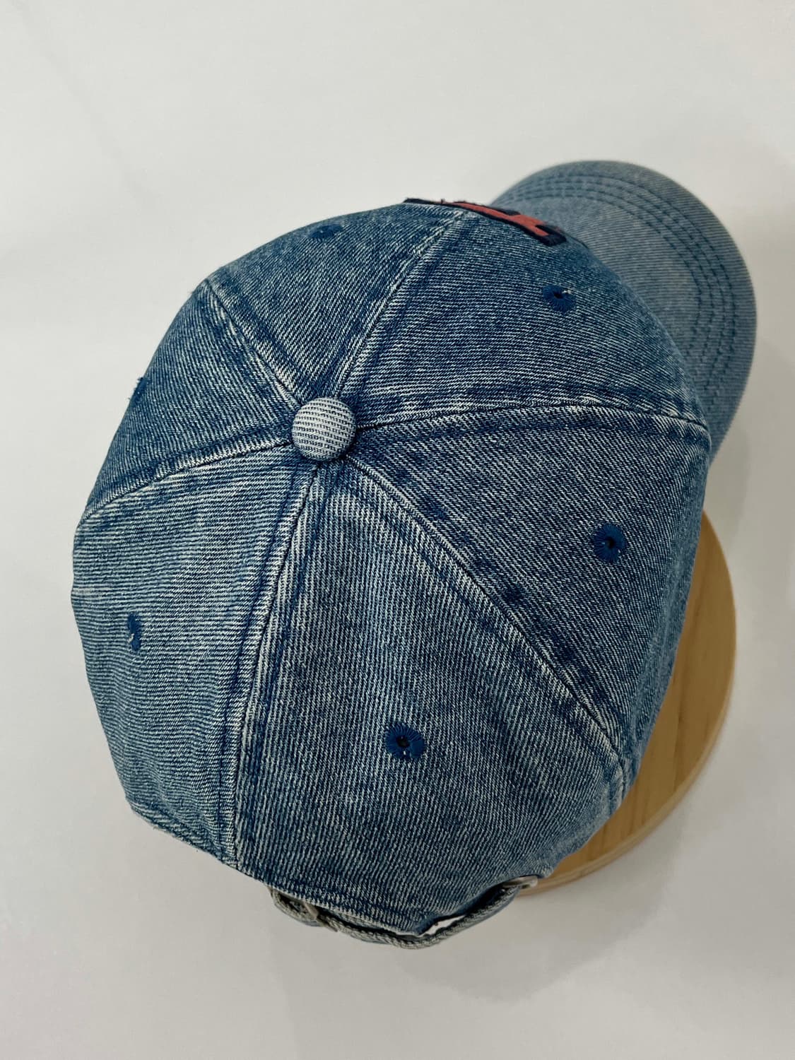 90's 폴로 스포츠 레터맨 P 데님 볼캡 모자 상품이미지7