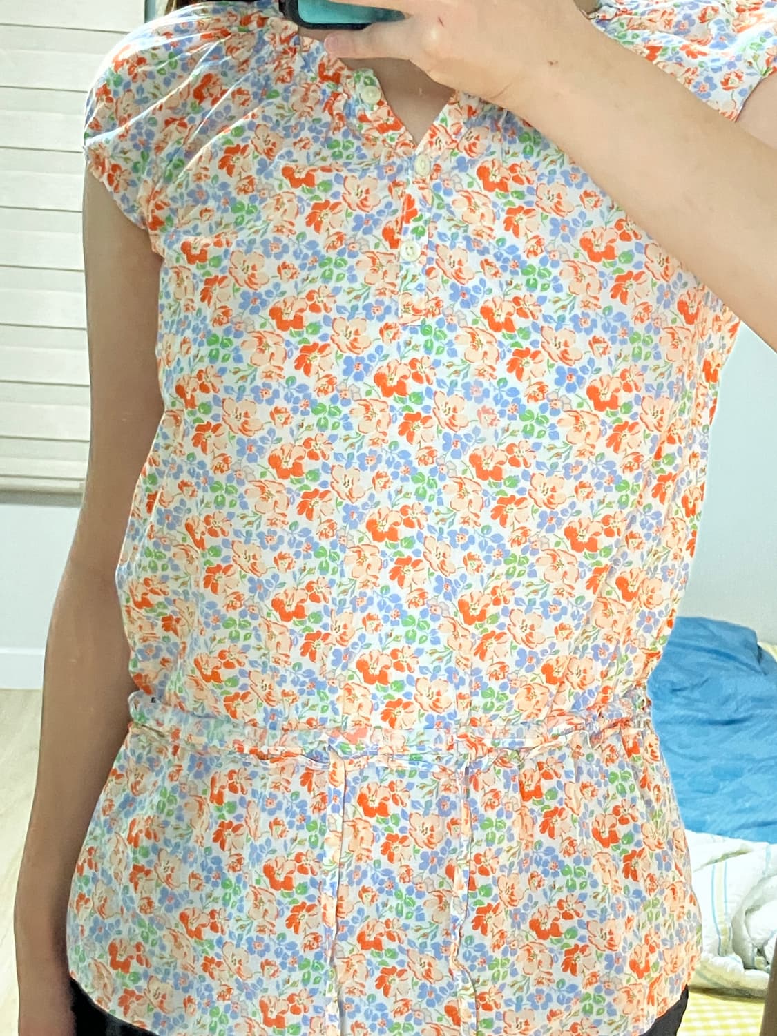 Flower pattern blouse 상품이미지5