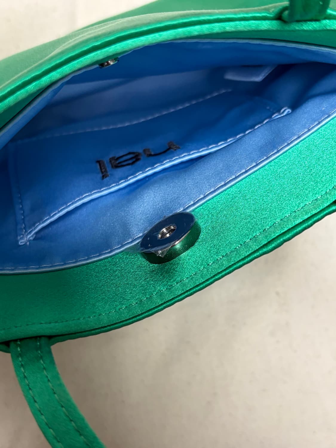 hai 리틀 실크백 그린 상품이미지2