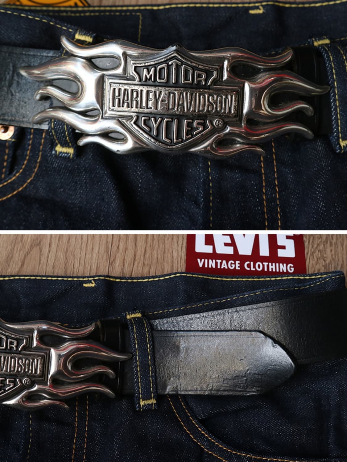 미국판 04S 06S  Harley Davidson 할리데이비슨 벨트  상품이미지9