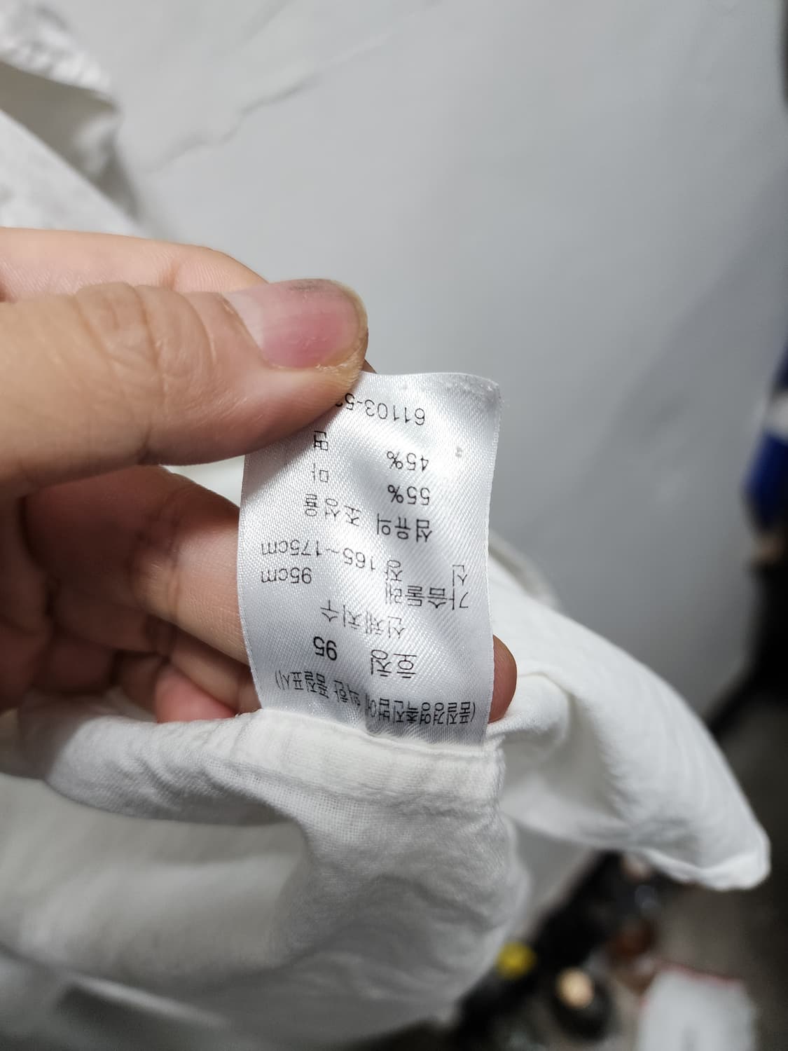 리바이스 흰색 린넨셔츠 상품이미지5
