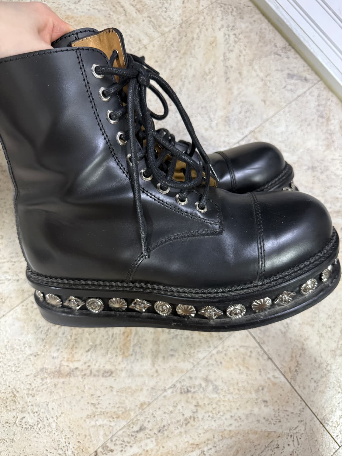 토가 레이스업 부츠 상품이미지2