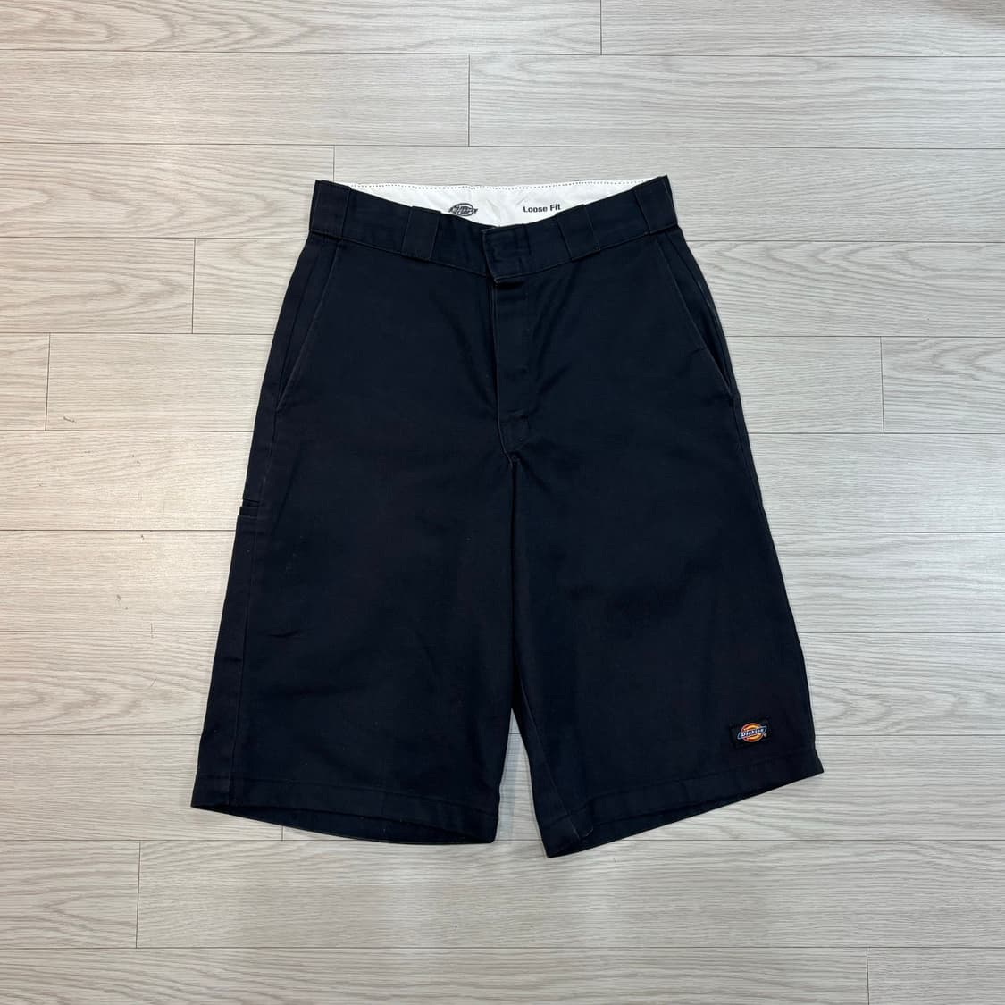 Dickies 디키즈 루즈핏 버뮤다팬츠 디키즈 반바지 블랙 상품이미지1