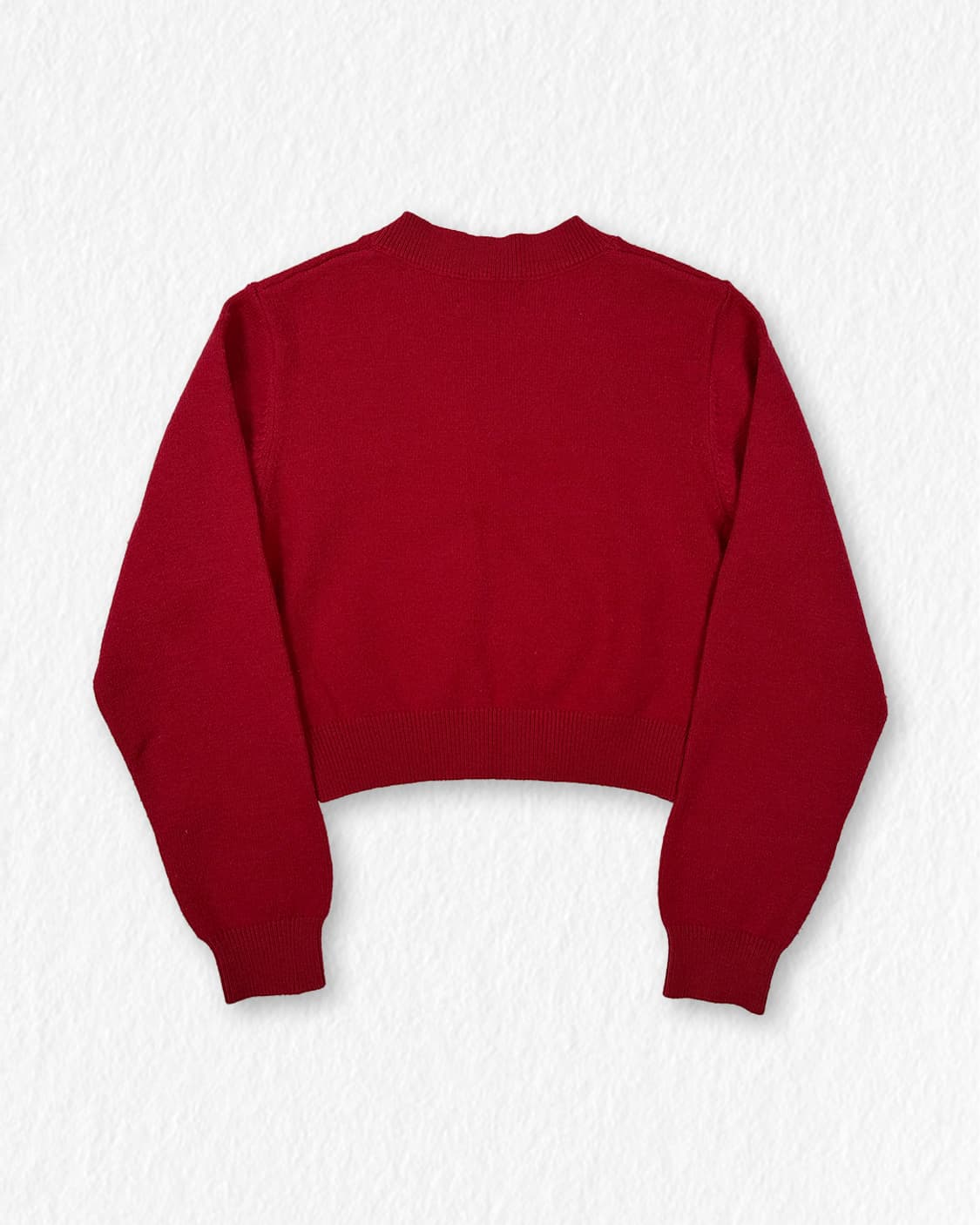 로라로라 크롭 브이넥 니트 상품이미지2