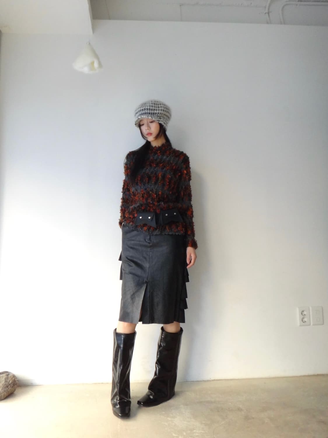 Rainbow boucle top  상품이미지2