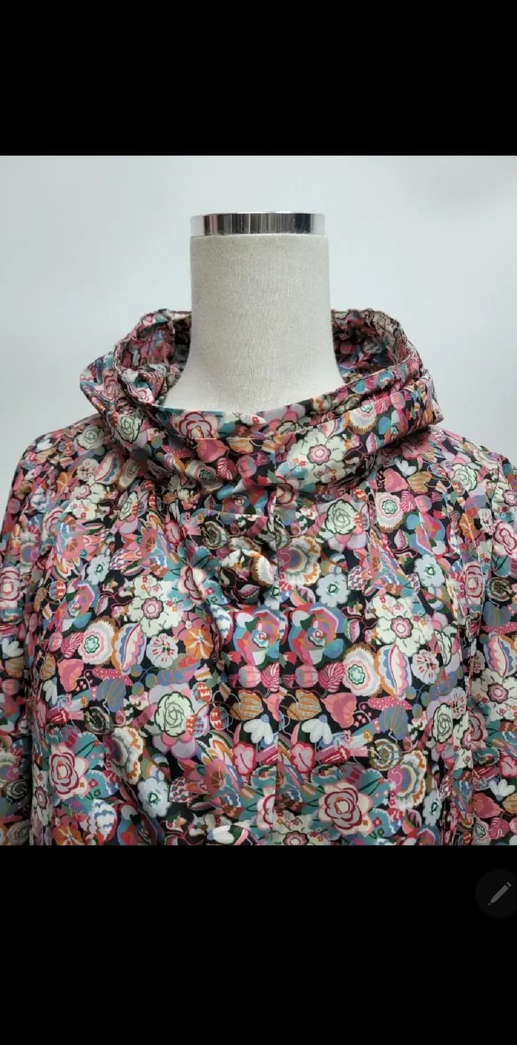 GIVY 기비 꽃무늬 트렌치 코트 /  여 65호 (85-90-160)
 상품이미지4