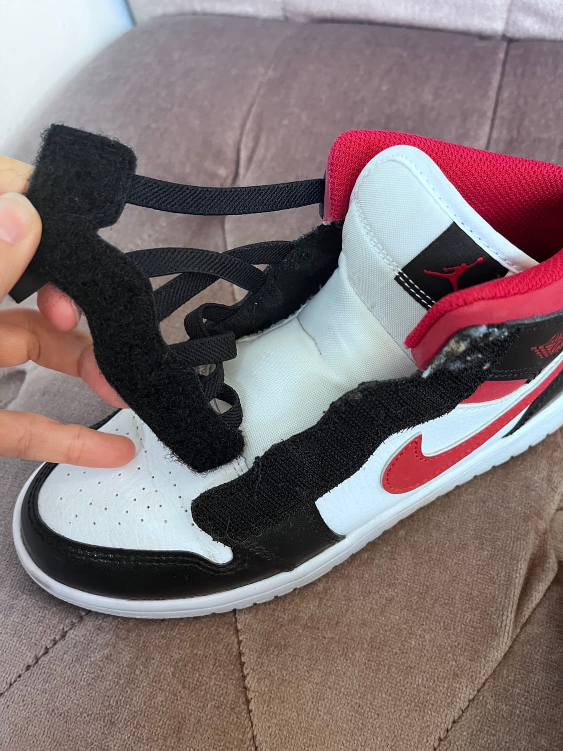 에어조던 키즈 리틀조던1미드ALT 220사이즈 상품이미지8