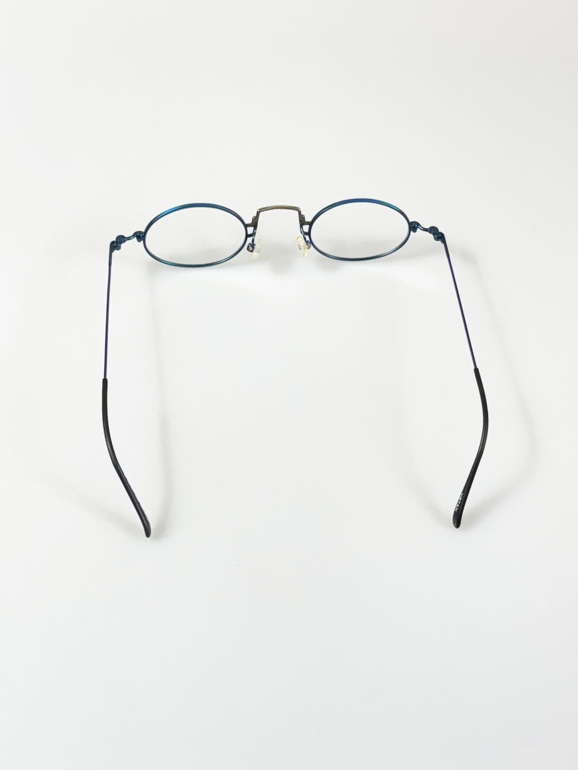 90s VISTAN 투톤 슬림 오벌 와이어 빈티지 안경 상품이미지5