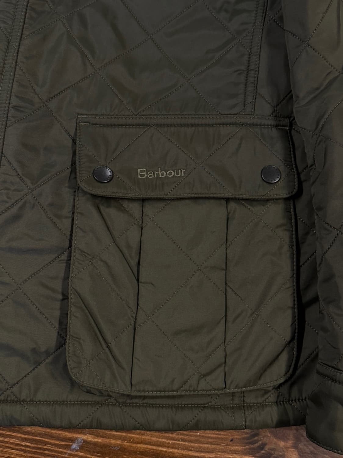 바버 퀼팅자켓 남성100 상품이미지8