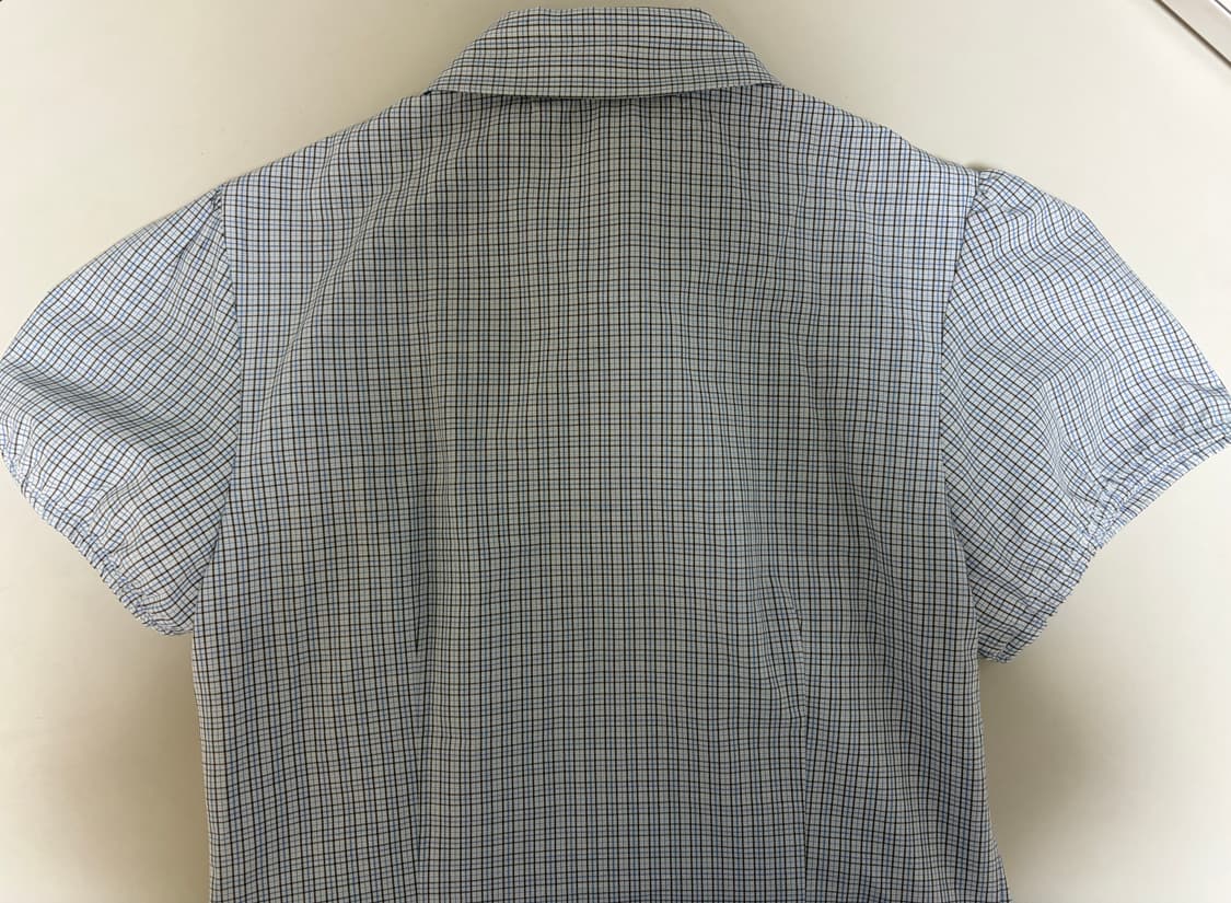 자라 체크 엘라스틱 포플린 셔츠 상품이미지6