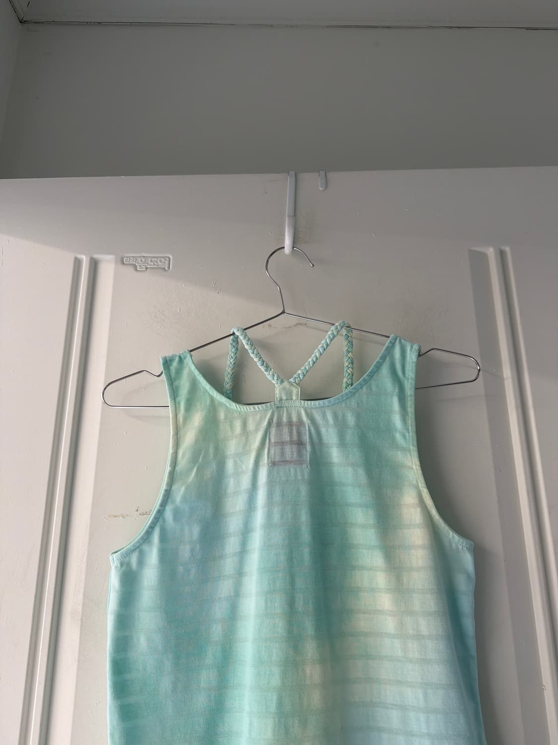 일본빈티지 에스닉 모리 슬리브리스 나시 상품이미지6