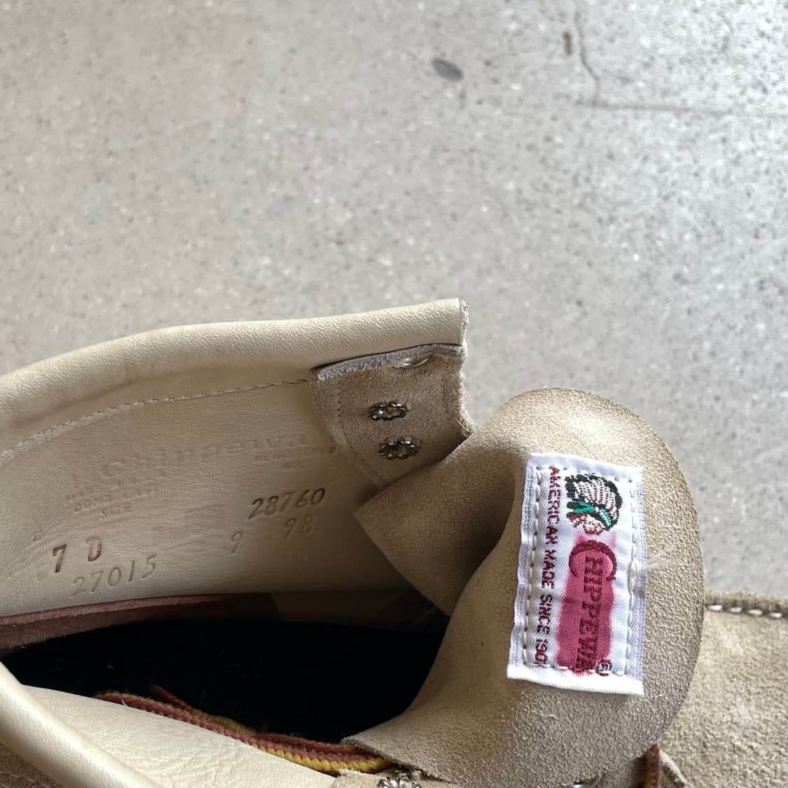 NOS chippewa moc toe boots 상품이미지6