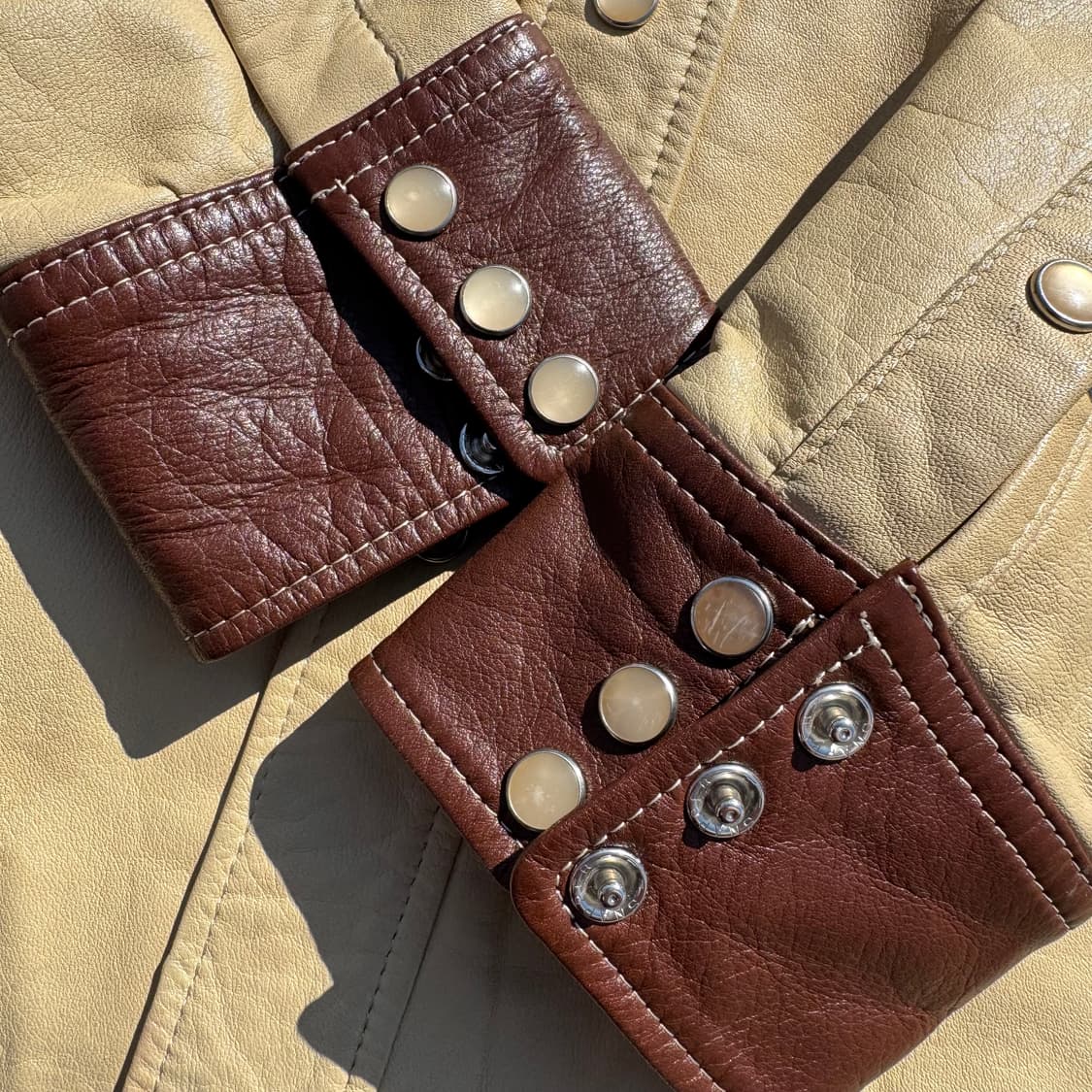 [L] Freedom japn 빈티지 양가죽 웨스턴 셔츠 상품이미지6