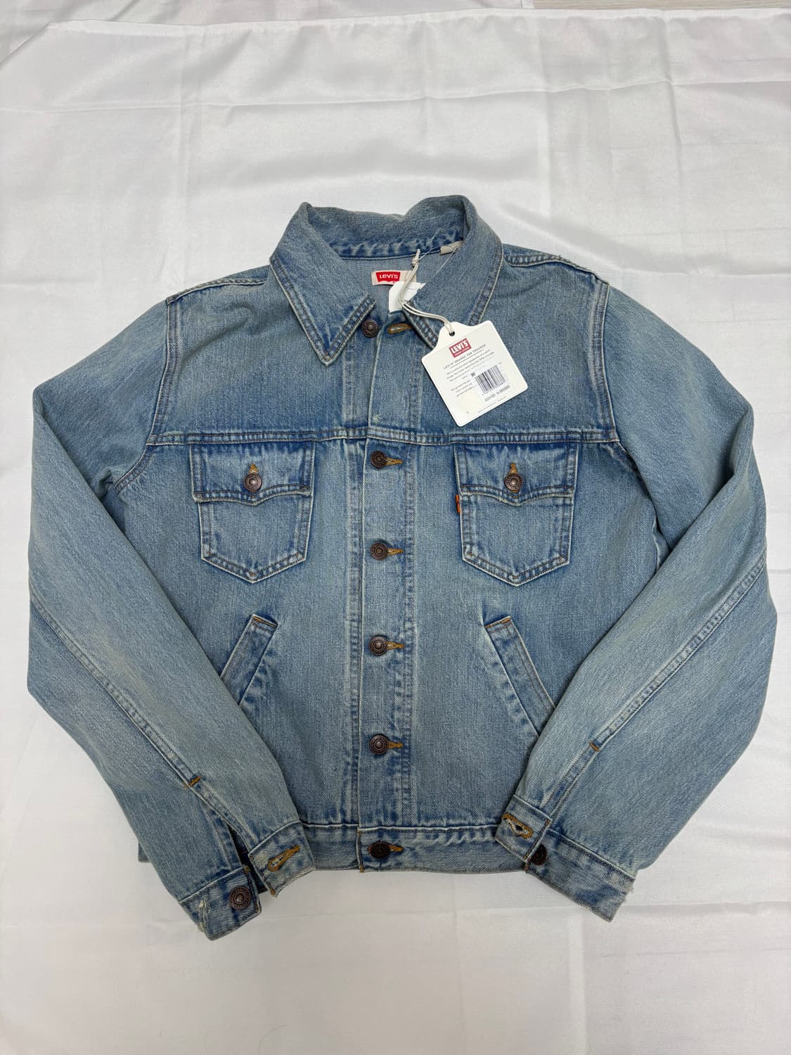 리바이스 LVC 오렌지탭 데님 트러커 자켓 S 상품이미지2