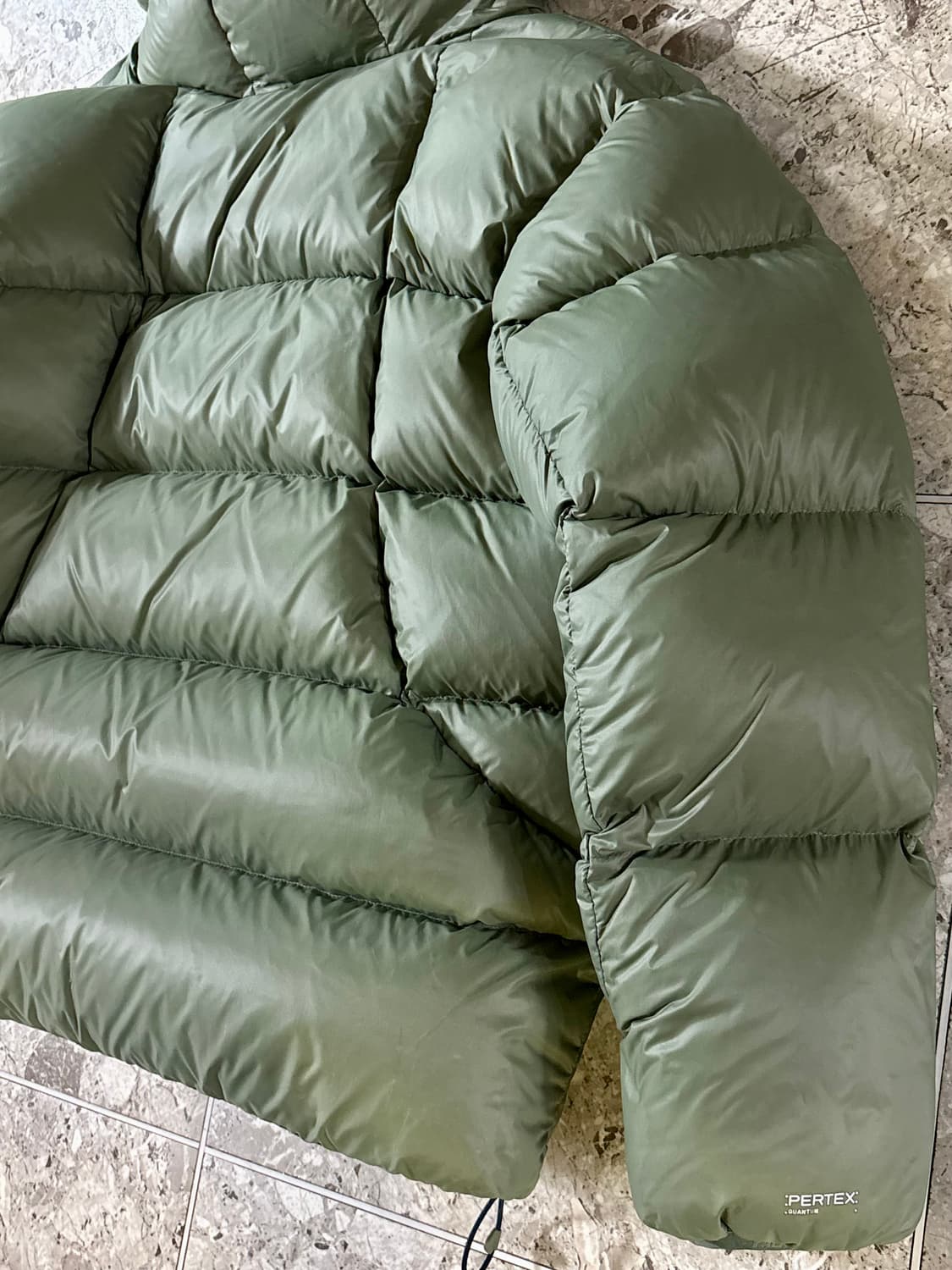 팔라스 퍼텍스 오파크 바라클라바 푸파 그린 패딩 L 상품이미지9