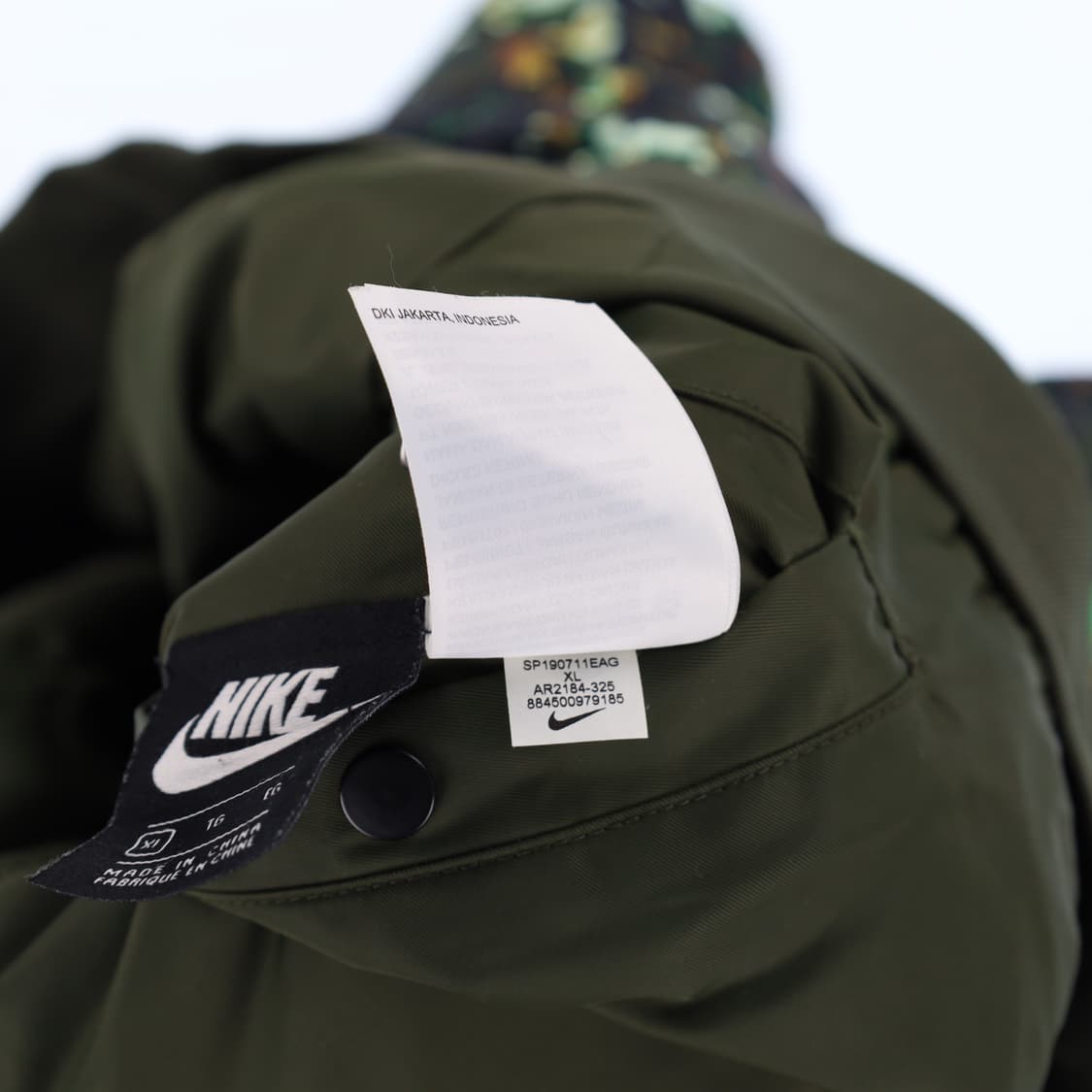 [105] 나이키 밀리터리 리버시블 MA-1 항공 점퍼 자켓 N6863 상품이미지9