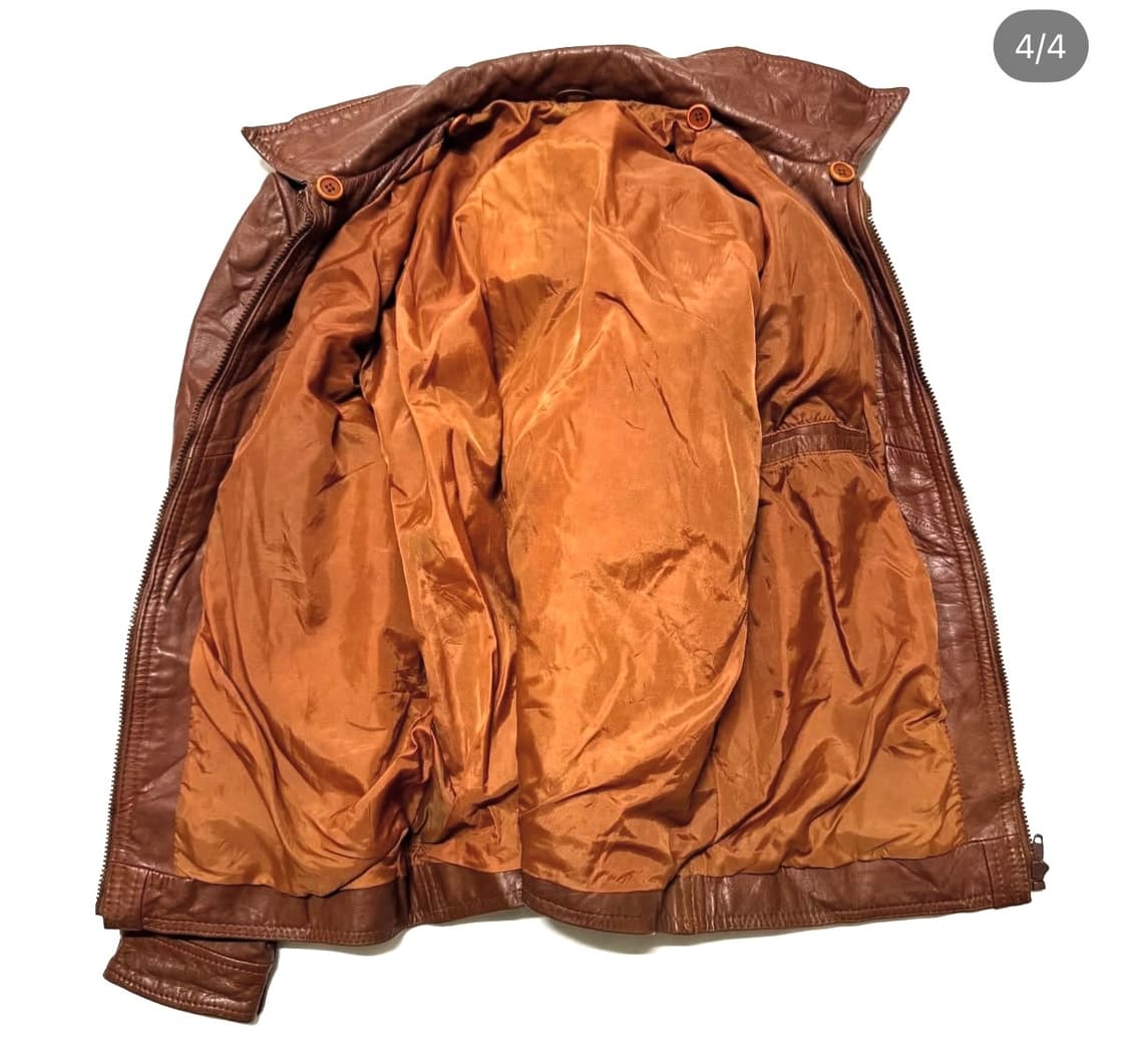 70s 레더 자켓 상품이미지4