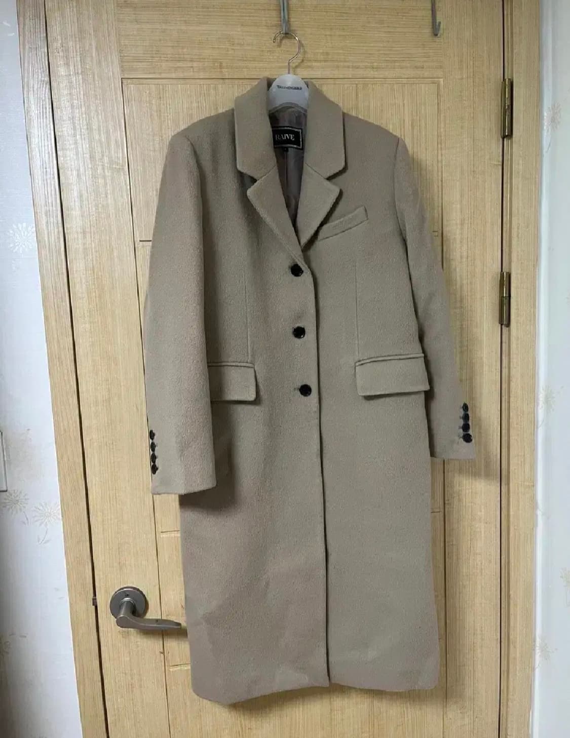레이브 앙고라 블렌드 싱글 울코트 상품이미지7