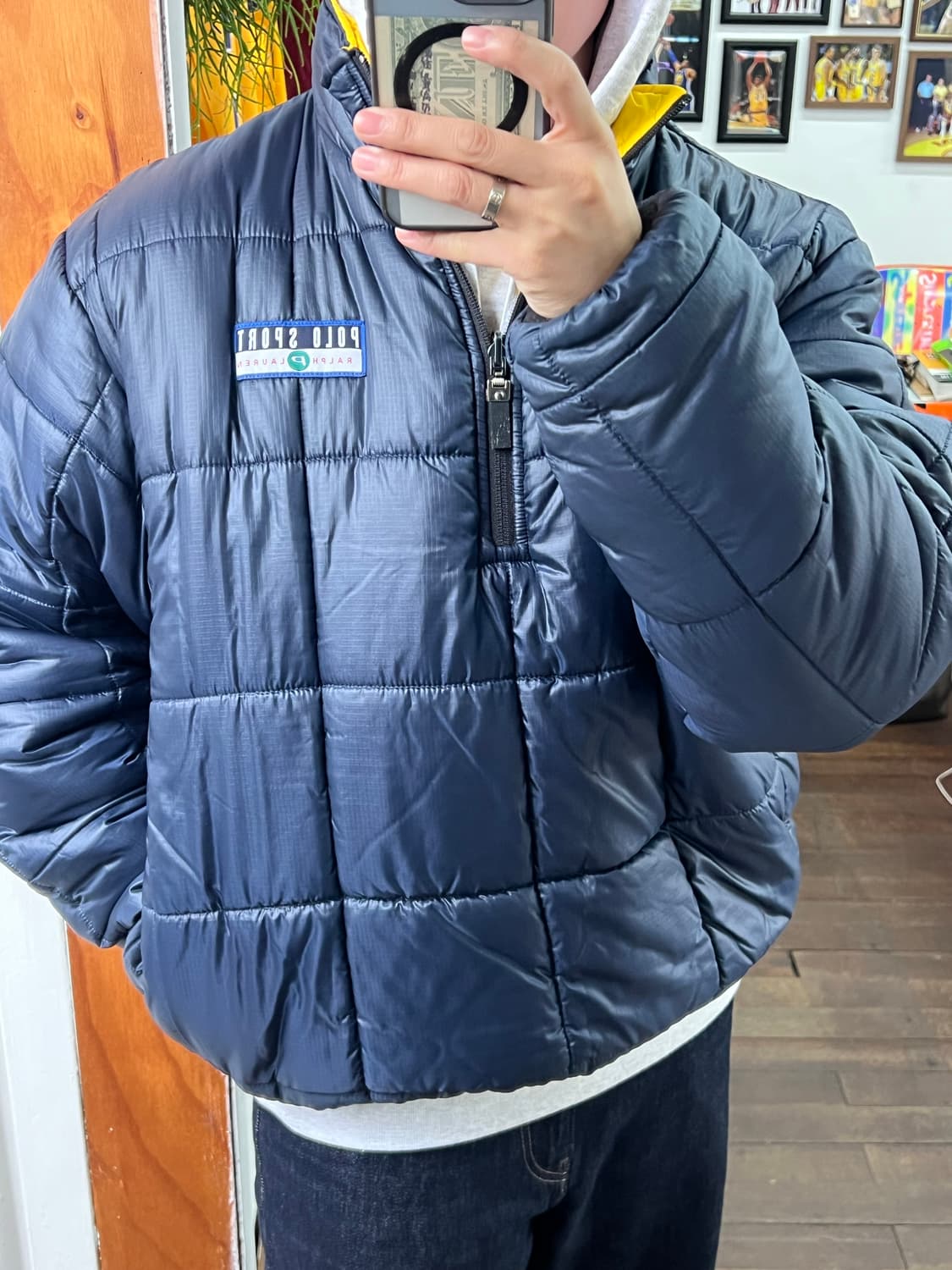 폴로스포츠 아노락 패딩 상품이미지9