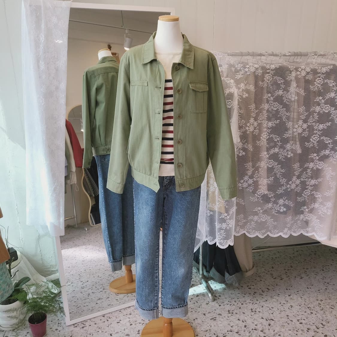 밀리터리 워크자켓 상품이미지2