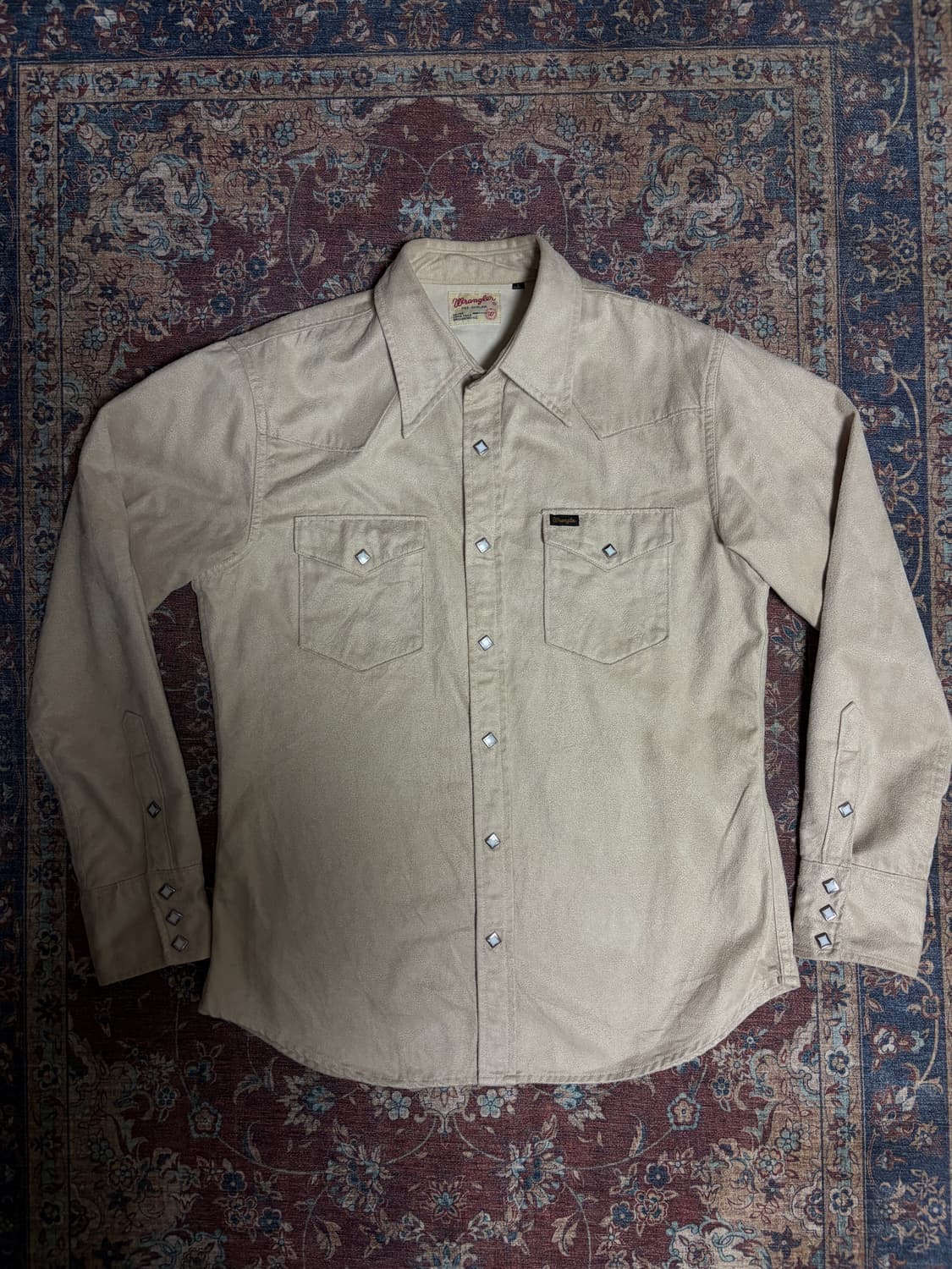 렝글러 스웨이드 웨스턴 셔츠 상품이미지1