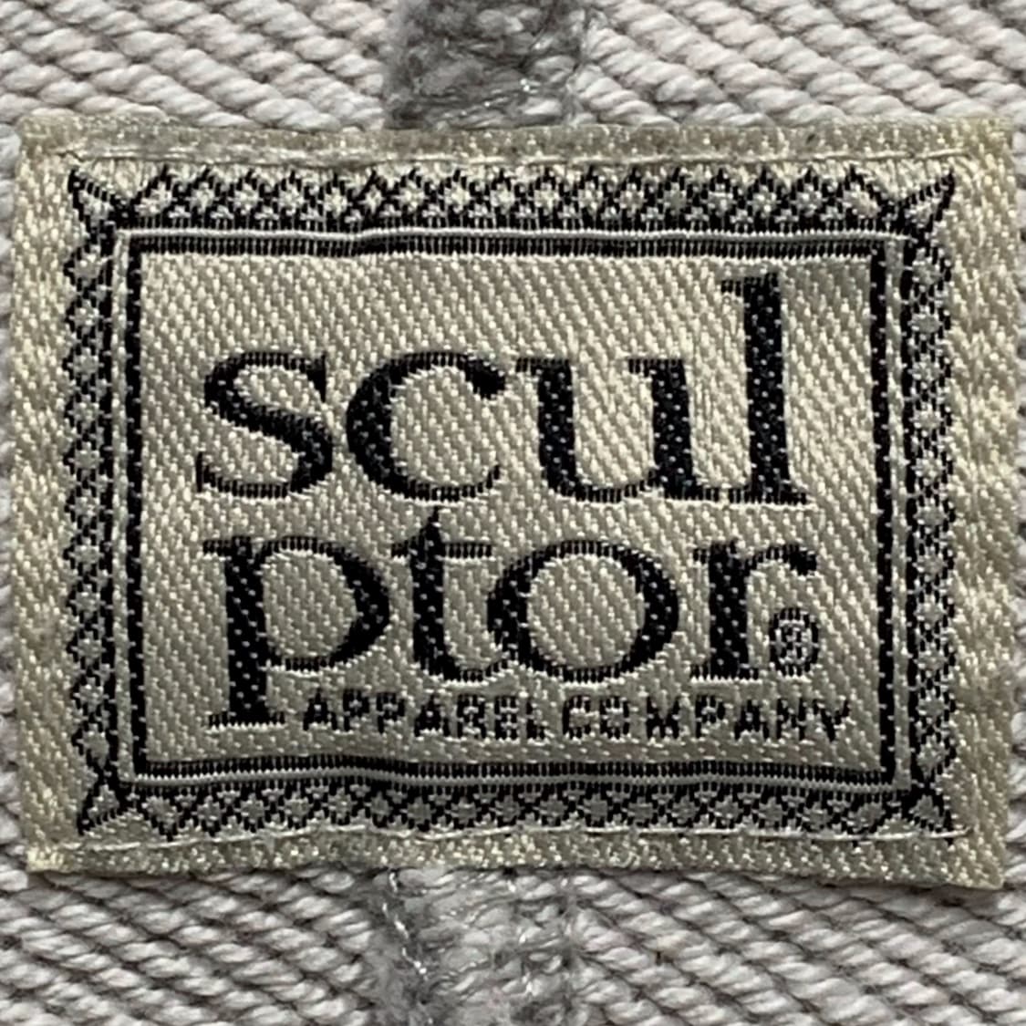 [OS] 스컬프터 인사이드 아웃 크롭핏 스웻 집업 상품이미지4