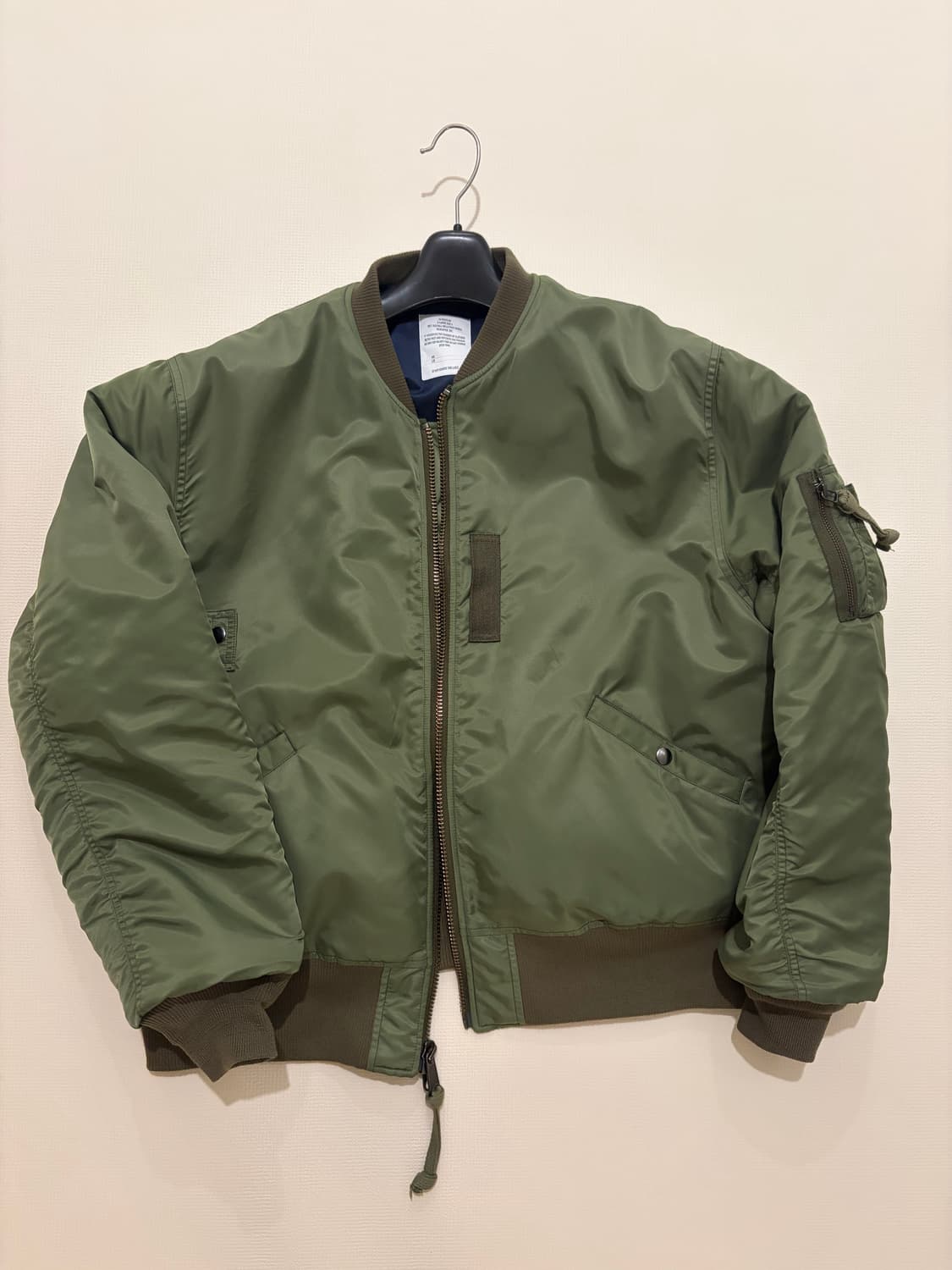 비헤비어 마원(ma-1 ) 올리브/네이비 4사이즈 상품이미지2